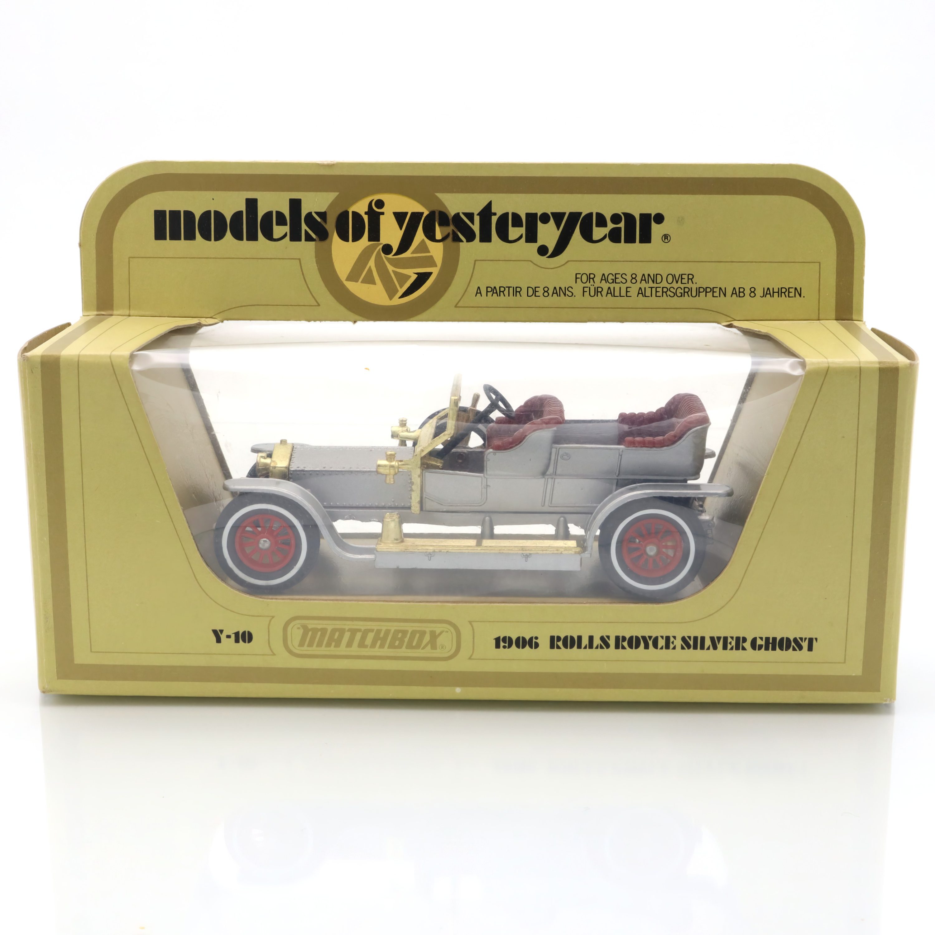 Y-10 1906 Rolls Royce Silver Ghost - Vintage Modellauto Aus Druckguss - Klassischer Automobil-Miniatur - Antikes Spielzeugauto Replik