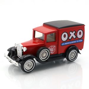 Y-22 - 1930 Ford A OXO Lieferwagen - Vintage Druckguss-Sammlerstück - Seltenes Antikes Spielzeugauto - Klassisches Werbemodell