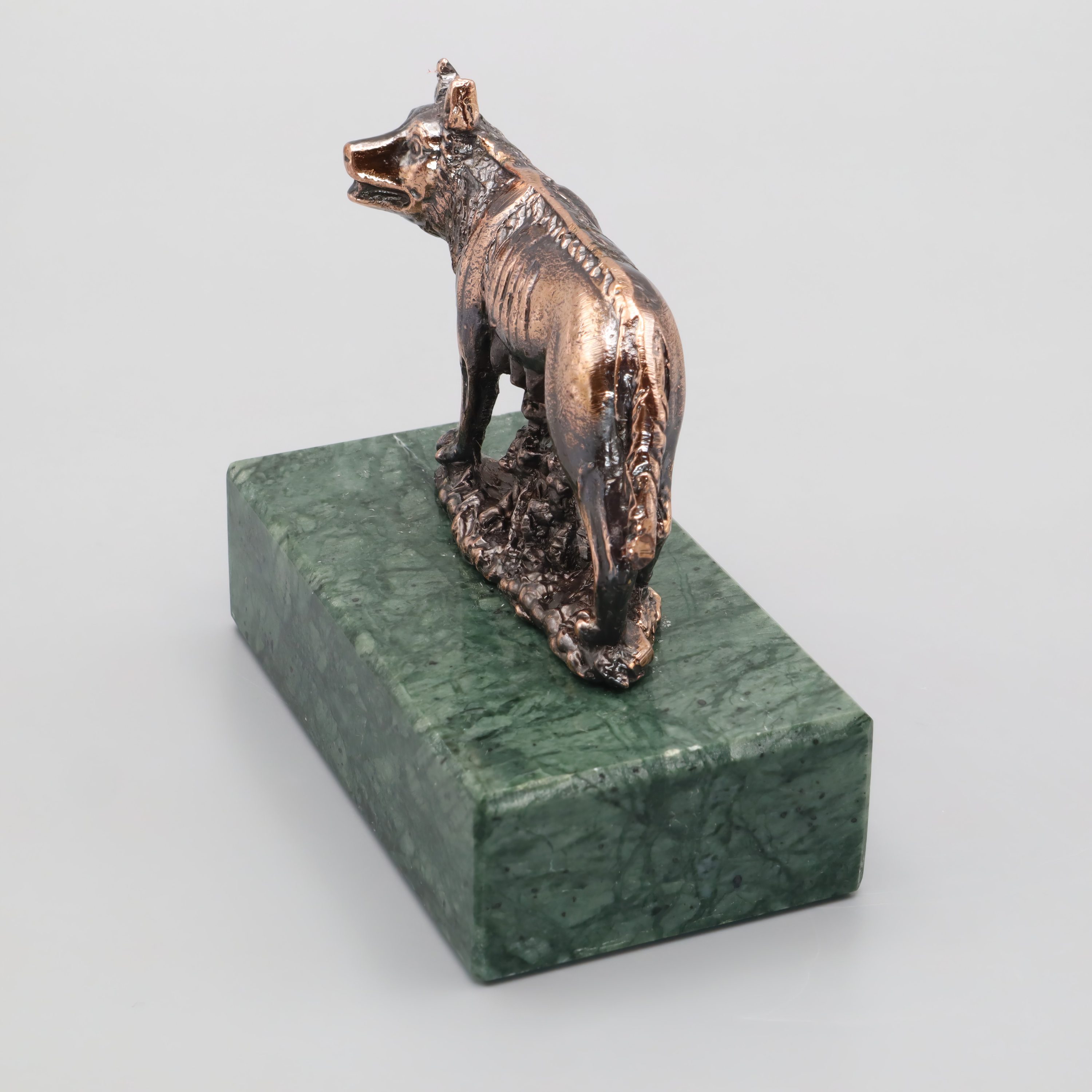 Kapitolinische Wölfin Mit Romulus Und Remus - Bronzestatuette - Römische Mythologiefigur - Skulptur Der Italienischen Geschichte