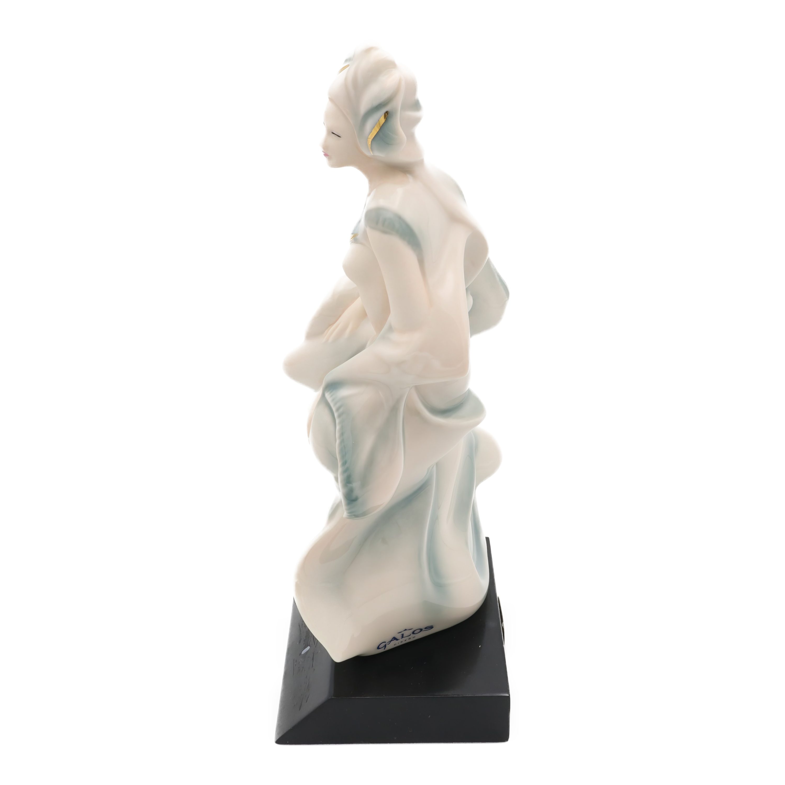 Fantasy Frau Figur - Handbemaltes Galos Porzellan - Medicina - ätherische Schönheit Mit Eleganten Details - Sehr Selten