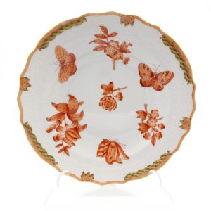 Herend Fortuna Salatteller - Vintage Porzellan - Handbemalt - Auslaufendes Modell - 20 Cm Teller - Sammelbares Ungarisches Porzellan