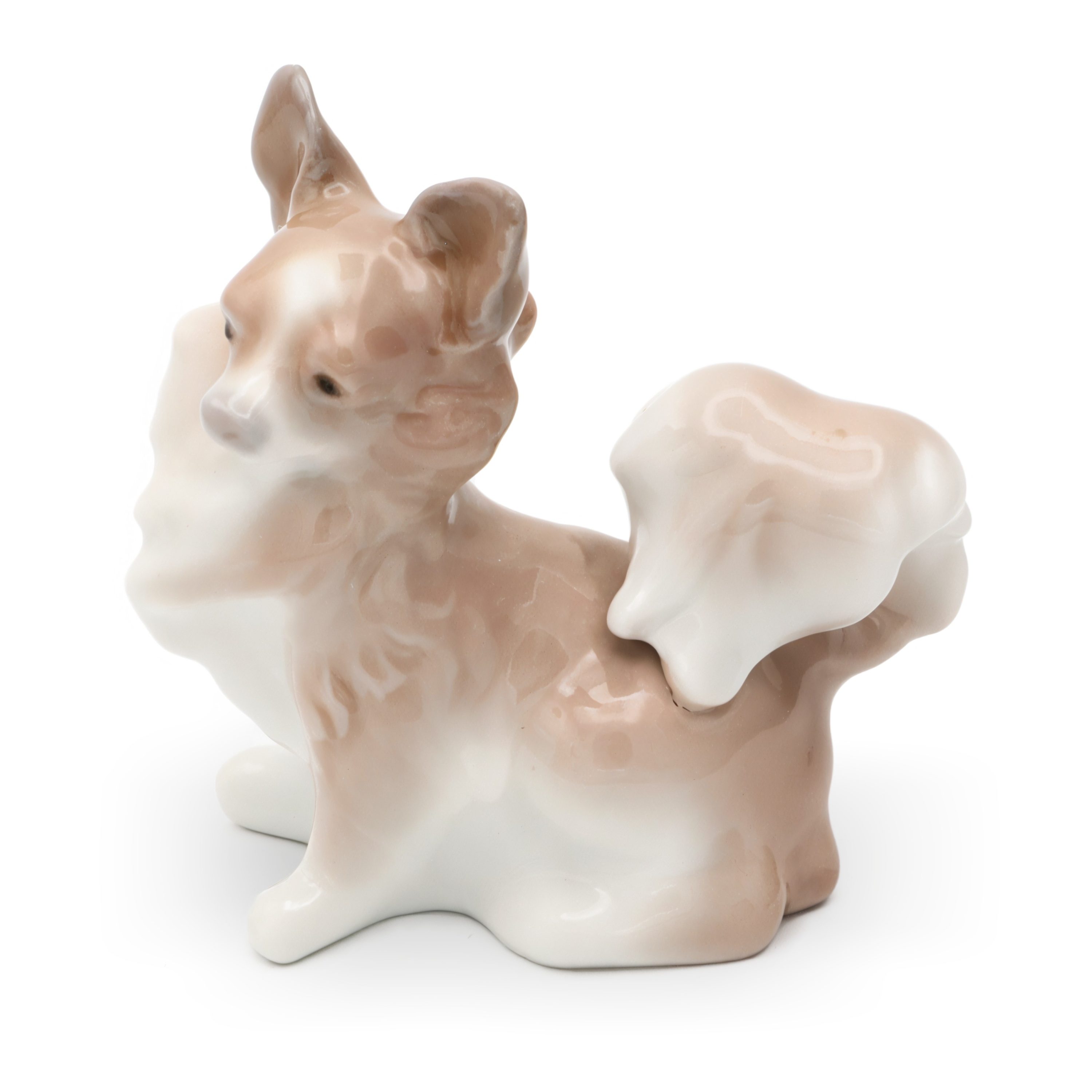 Lladro Hund Auslaufmodell Figur Sammlerstück Porzellan Statue Schmuck Dekoration