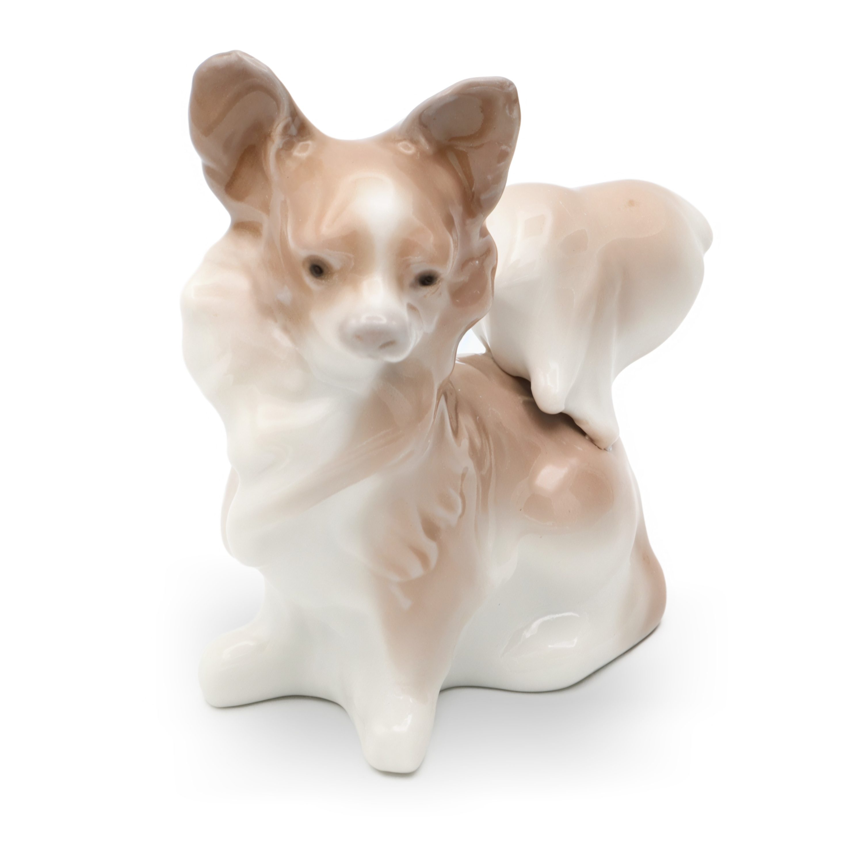 Lladro Hund Auslaufmodell Figur Sammlerstück Porzellan Statue Schmuck Dekoration