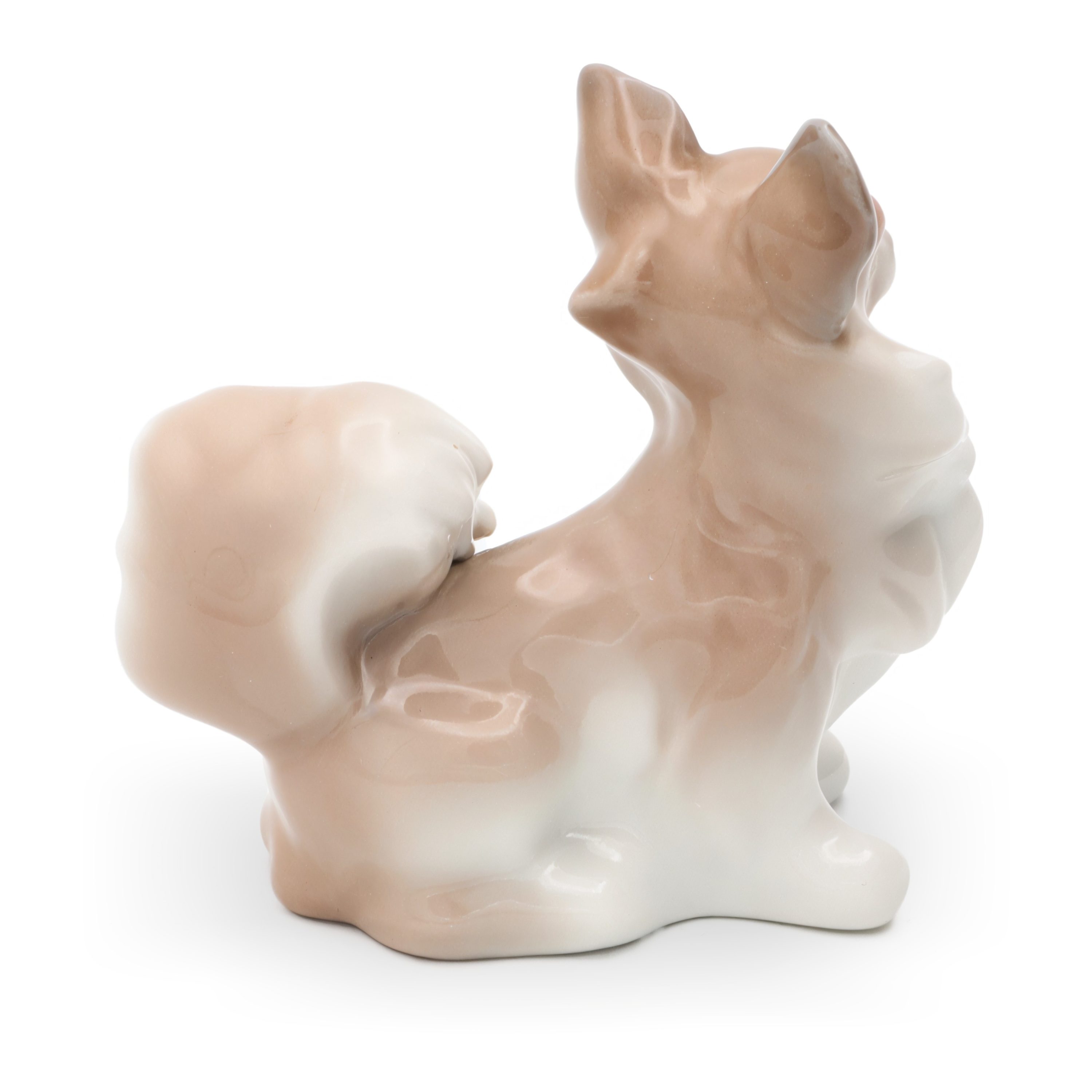 Lladro Hund Auslaufmodell Figur Sammlerstück Porzellan Statue Schmuck Dekoration