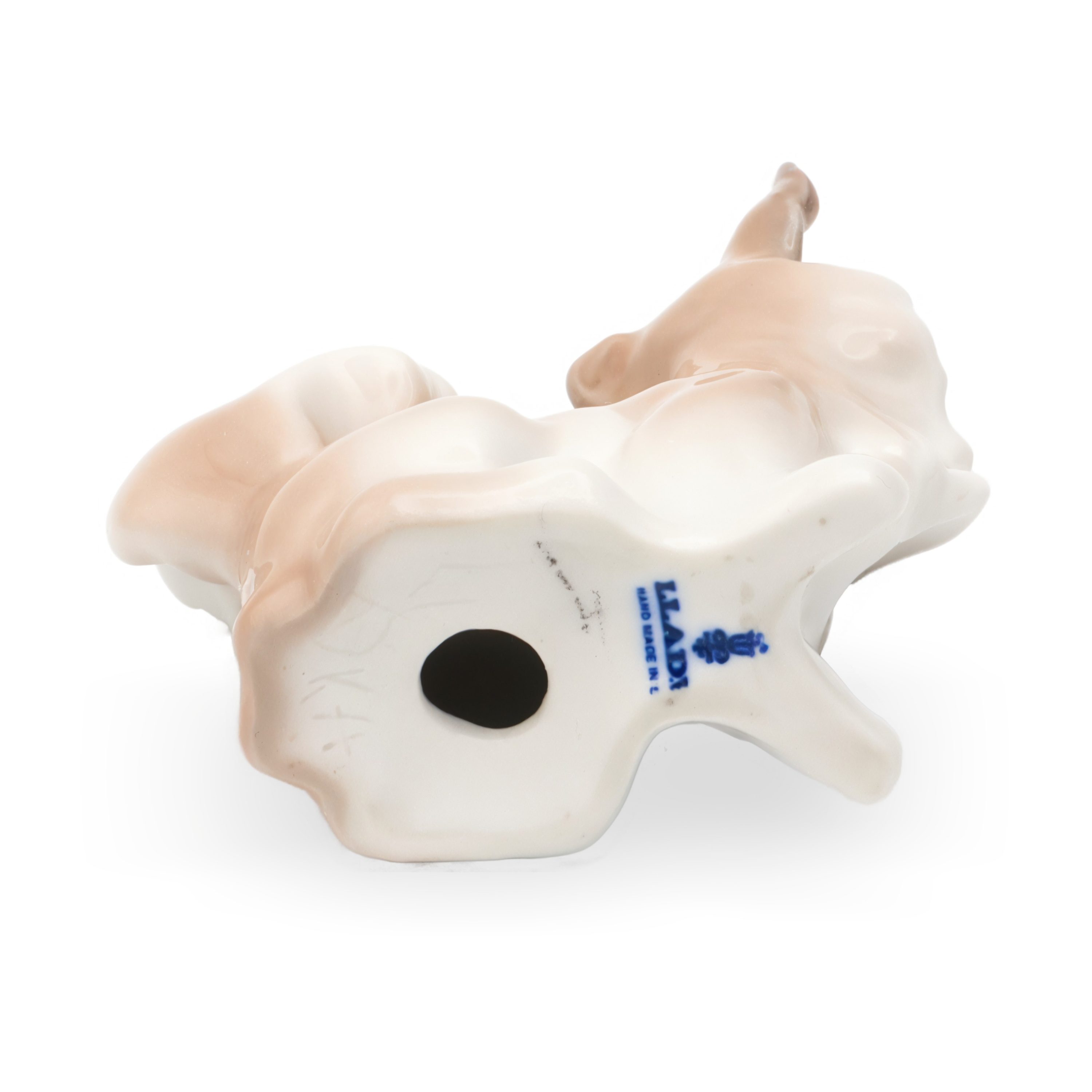 Lladro Hund Auslaufmodell Figur Sammlerstück Porzellan Statue Schmuck Dekoration