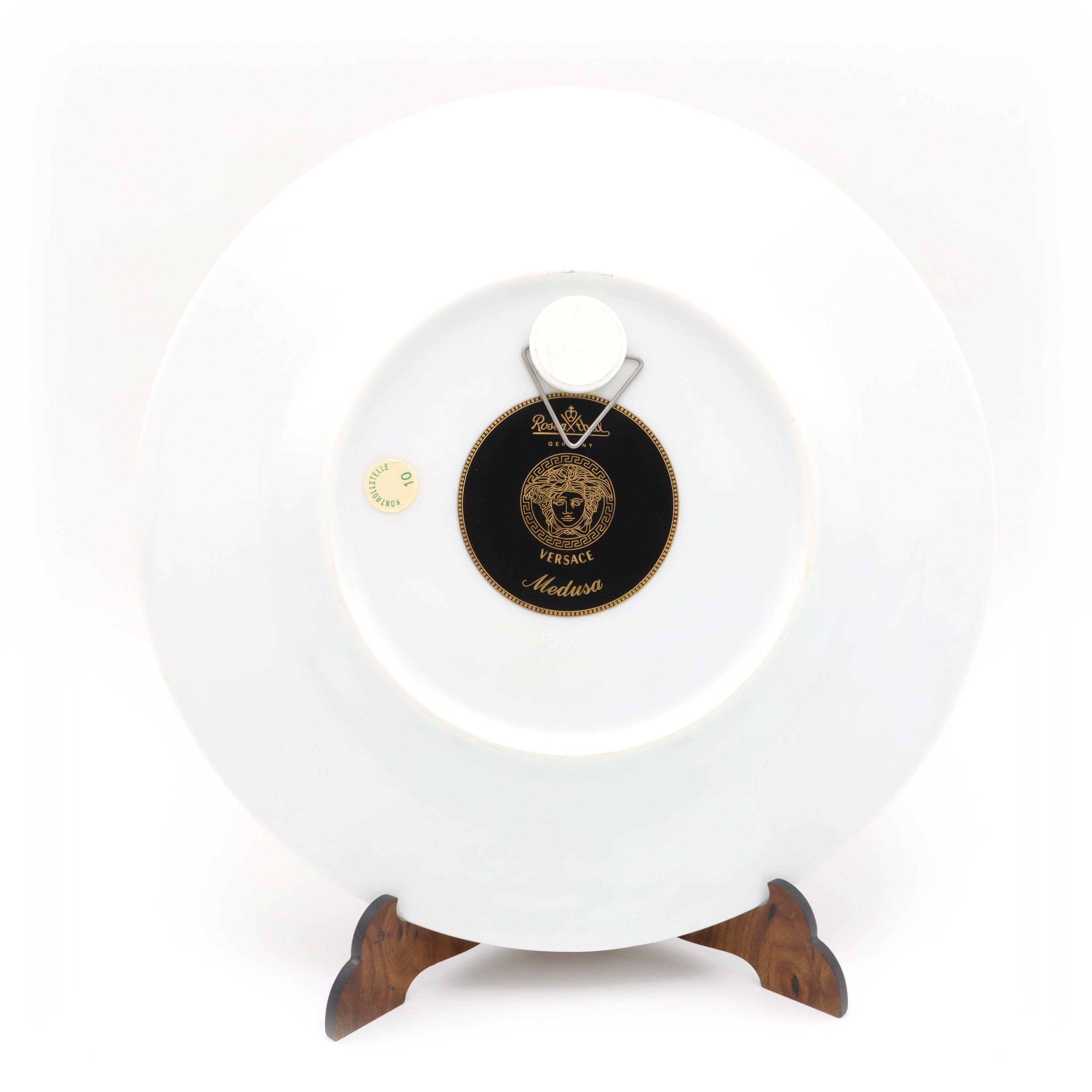 Versace Deko-Teller Von Rosenthal - Vintage Porzellan-Teller - Luxuriöse Wohnaccessoires - Sammelbare Wandschmuck - Designer-Tafelgeschirr