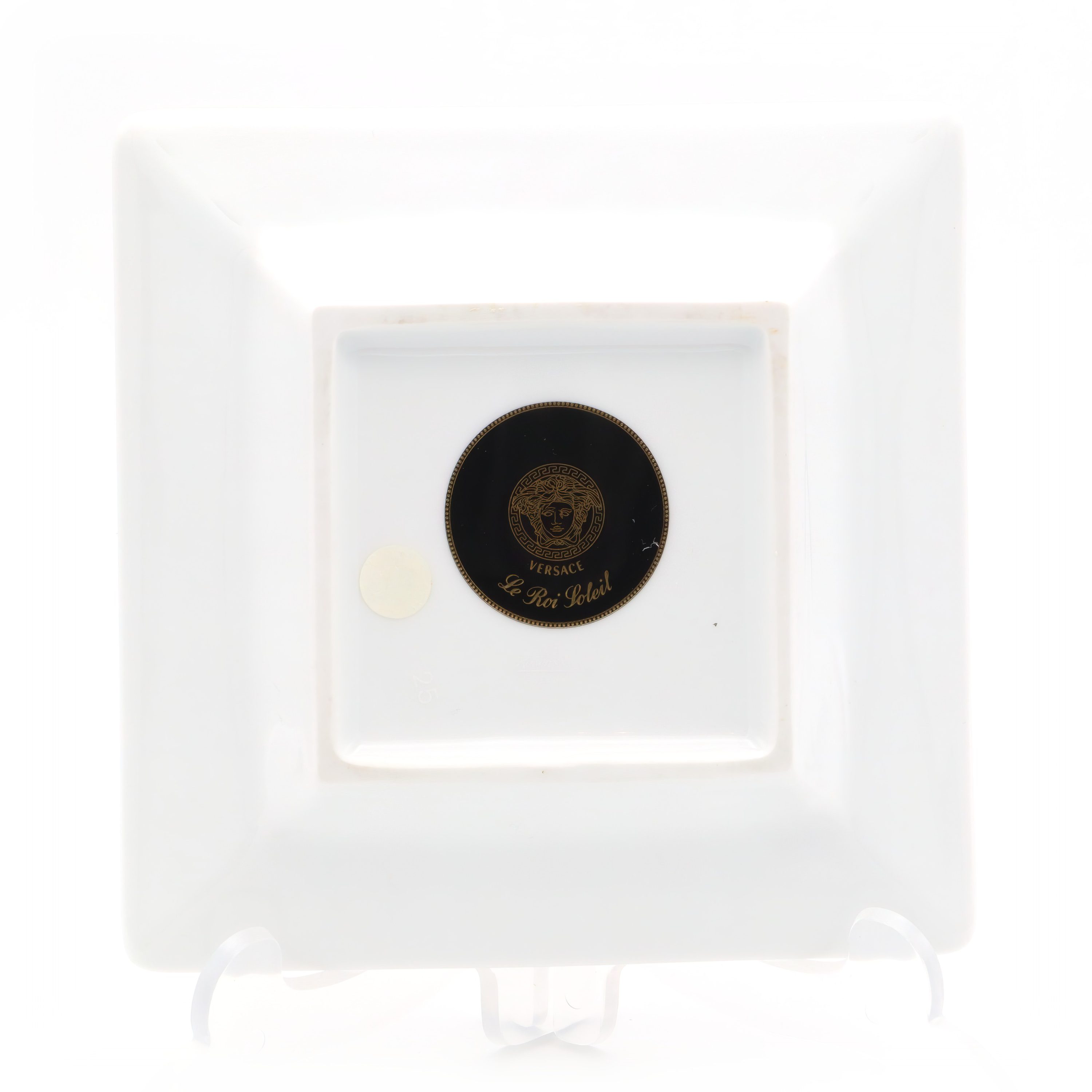 Versace Aschenbecher - Rosenthal Versace Schmuckschale - Vintage Versace Wohnaccessoire - Luxus Porzellan Aschenbecher