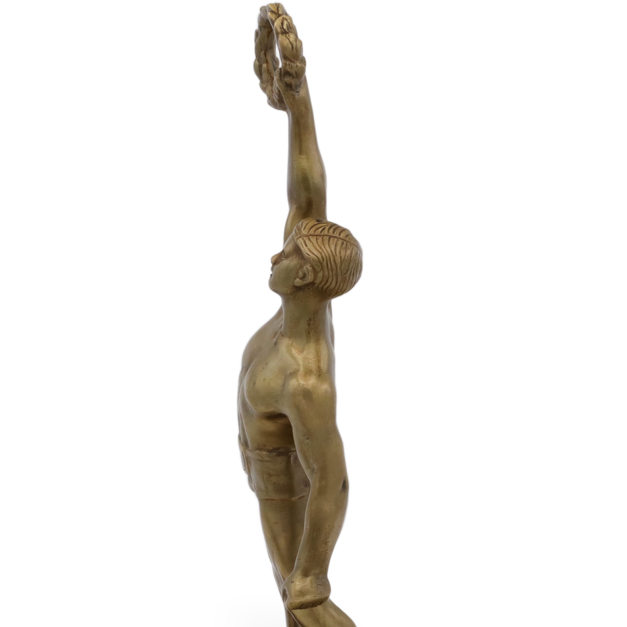 Bronzemedaille-Gewinner Statue - Olympische Spiele 1938 - Berlin-Spiele Art-Déco-Skulptur - Vintage Sport-Auszeichnung Thumbnail for Bronzemedaille-Gewinner Statue - Olympische Spiele 1938 - Berlin-Spiele Art-Déco-Skulptur - Vintage Sport-Auszeichnung