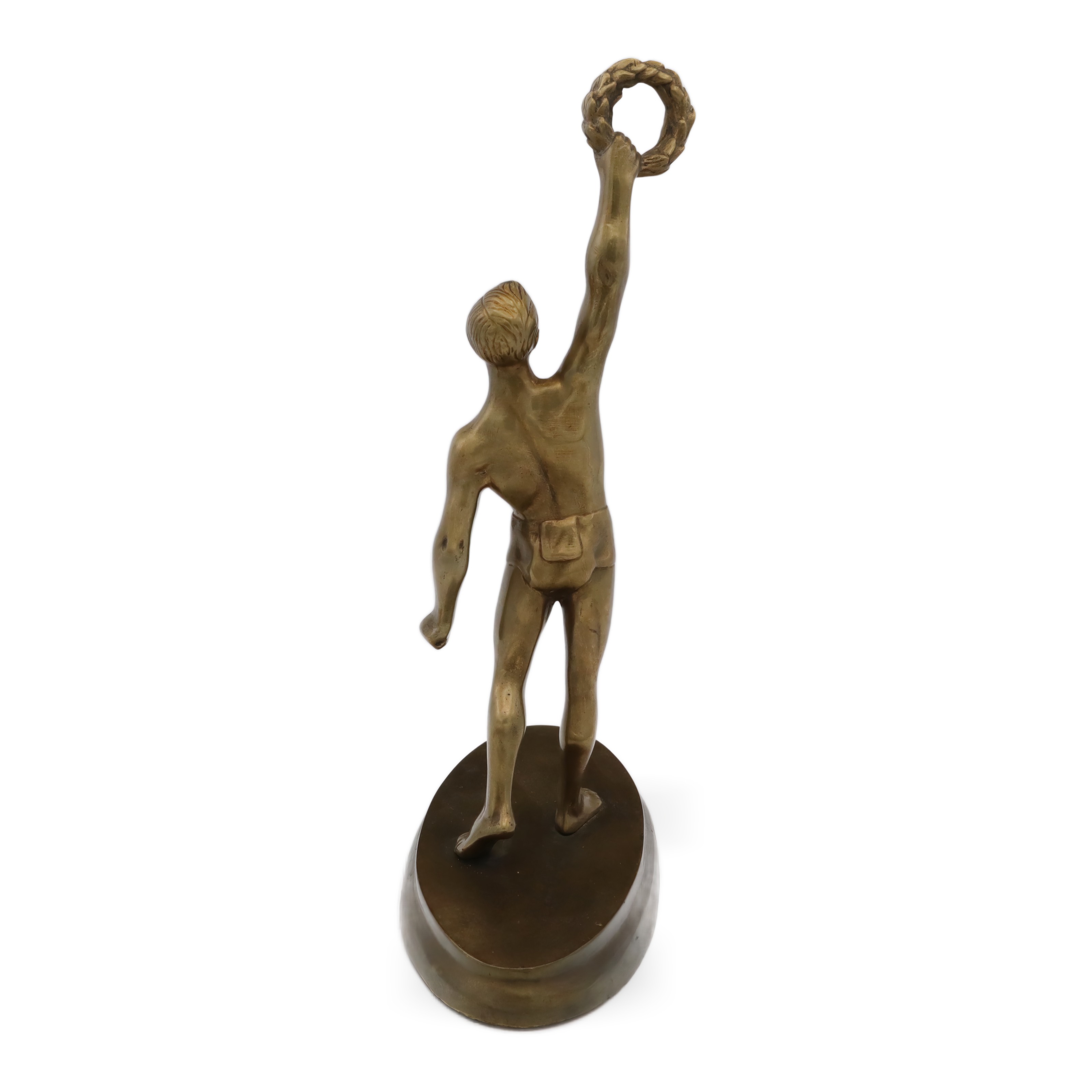Bronzemedaille-Gewinner Statue - Olympische Spiele 1938 - Berlin-Spiele Art-Déco-Skulptur - Vintage Sport-Auszeichnung Thumbnail for Bronzemedaille-Gewinner Statue - Olympische Spiele 1938 - Berlin-Spiele Art-Déco-Skulptur - Vintage Sport-Auszeichnung