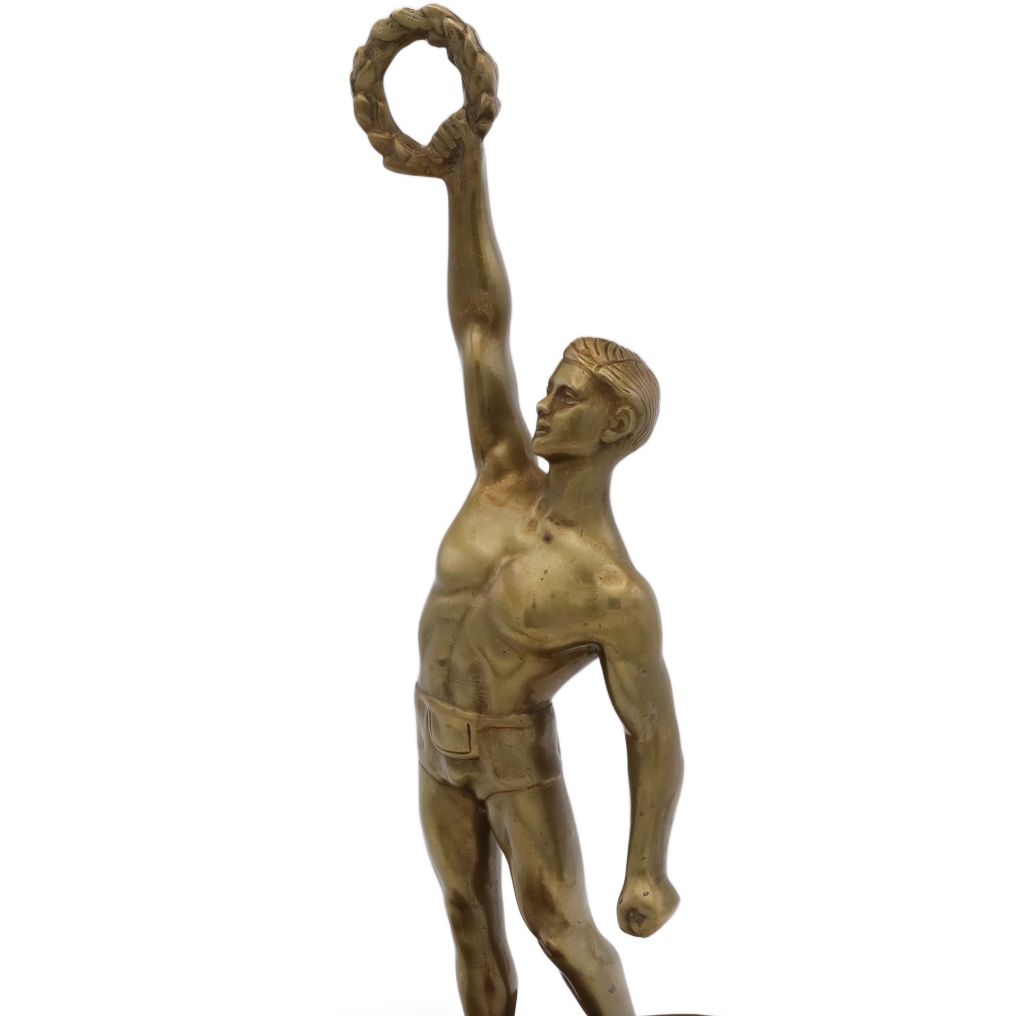 Bronzemedaille-Gewinner Statue - Olympische Spiele 1938 - Berlin-Spiele Art-Déco-Skulptur - Vintage Sport-Auszeichnung Thumbnail for Bronzemedaille-Gewinner Statue - Olympische Spiele 1938 - Berlin-Spiele Art-Déco-Skulptur - Vintage Sport-Auszeichnung