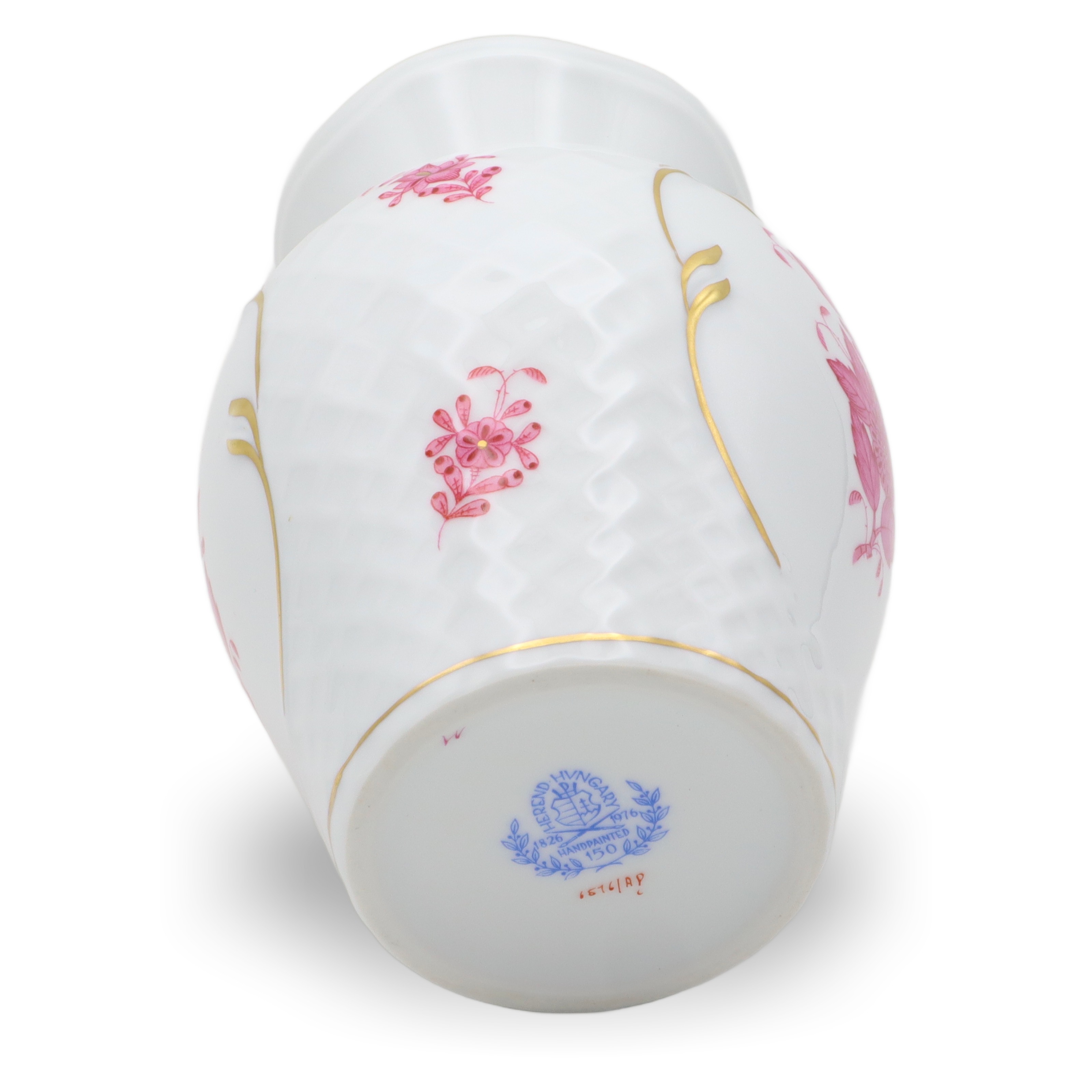 Herend Porzellan Chinese Bouquet Pur Pur Vintage Vase - Queen Victoria Muster - Ungarn - Handbemalt - Blumenmotiv - Seltenes Sammlerstück Thumbnail for Herend Porzellan Chinese Bouquet Pur Pur Vintage Vase - Queen Victoria Muster - Ungarn - Handbemalt - Blumenmotiv - Seltenes Sammlerstück