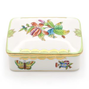 Herend Rothschild Schmuckschale - Porzellanschale - Vintage Herend - Vogelmotiv - Sammler Wohnaccessoire - Schmuckablage