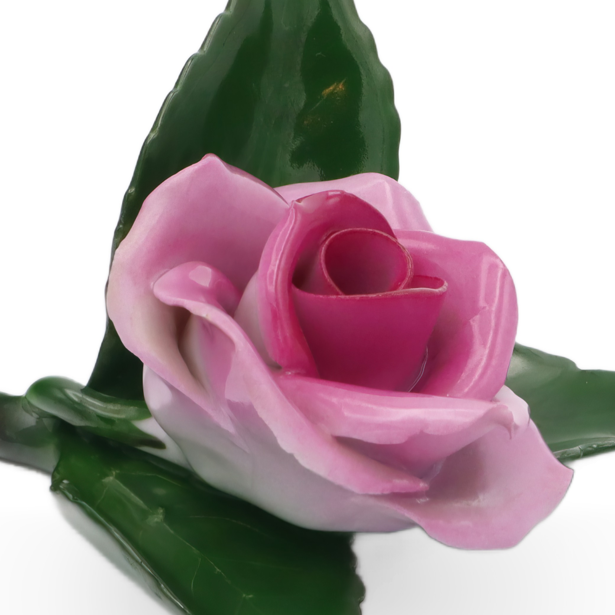 Porzellanrose - Herend Antike Rosa Rosen Briefbeschwerer - Handbemalte Porzellanfigur Thumbnail for Porzellanrose - Herend Antike Rosa Rosen Briefbeschwerer - Handbemalte Porzellanfigur