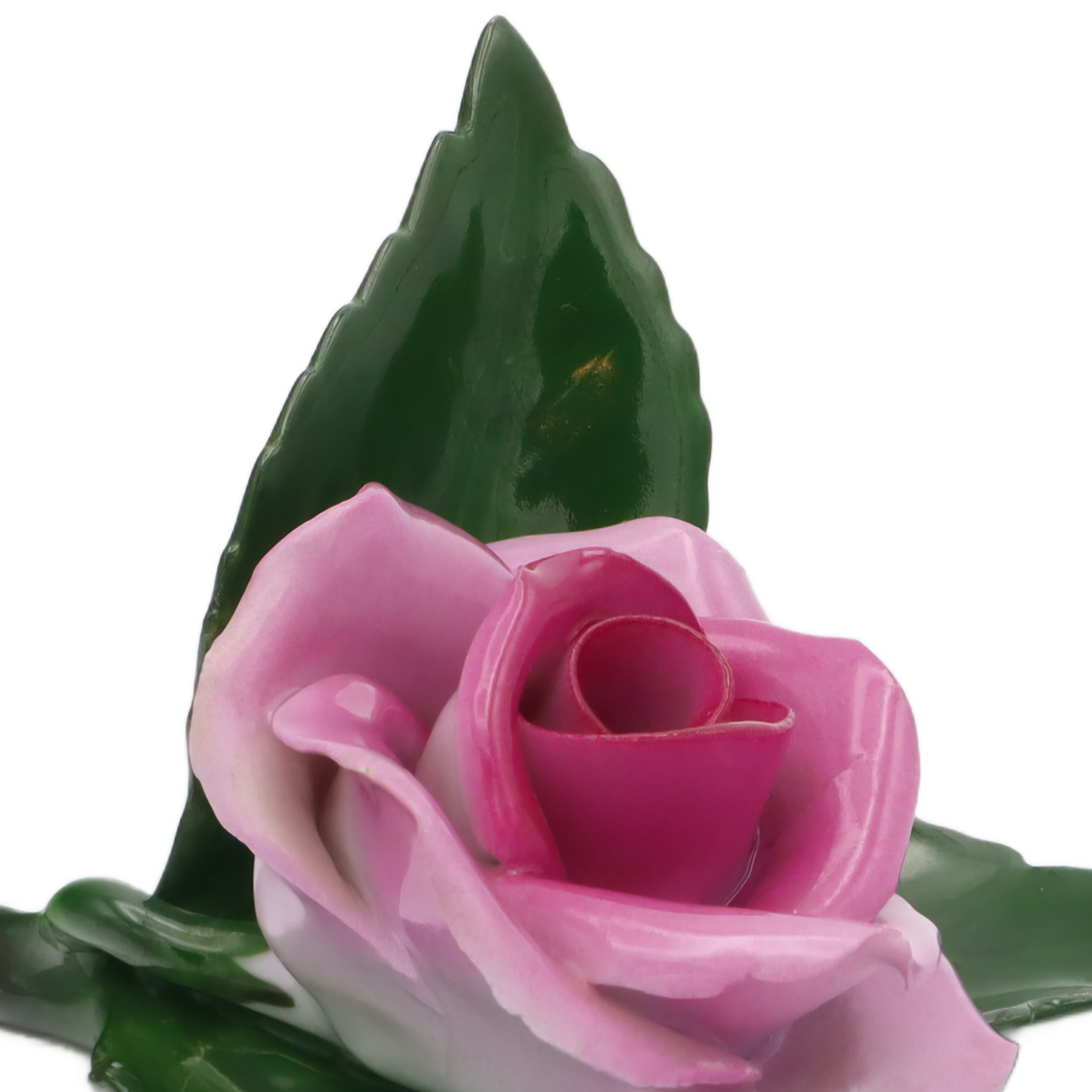 Porzellanrose - Herend Antike Rosa Rosen Briefbeschwerer - Handbemalte Porzellanfigur Thumbnail for Porzellanrose - Herend Antike Rosa Rosen Briefbeschwerer - Handbemalte Porzellanfigur