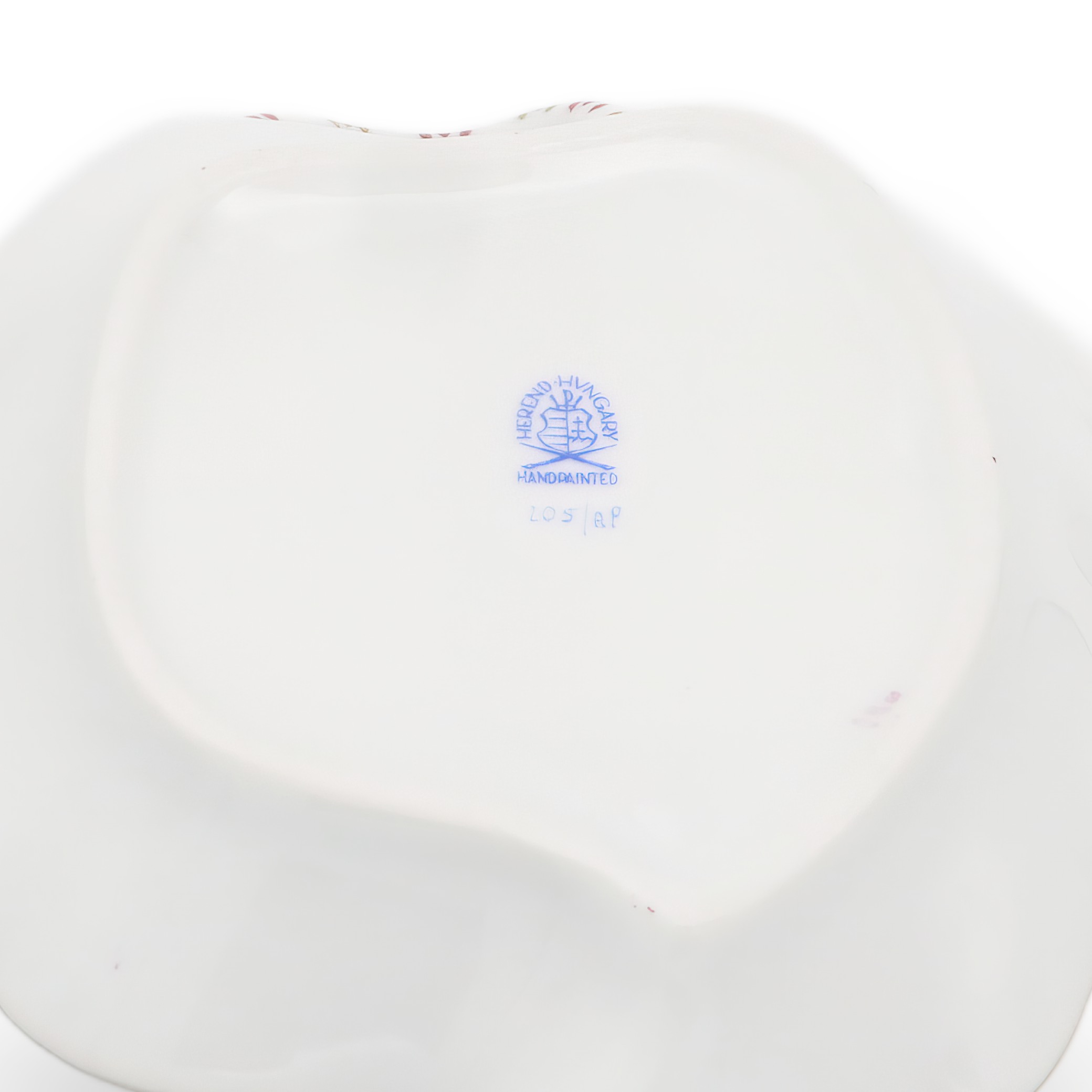 Herend Chinese Bouquet Pur Pur Blatt-Schale - Porzellan Servierplatte - Lila Blumen - Ungarn Vintage - Seltene Herend Sammlerware Thumbnail for Herend Chinese Bouquet Pur Pur Blatt-Schale - Porzellan Servierplatte - Lila Blumen - Ungarn Vintage - Seltene Herend Sammlerware