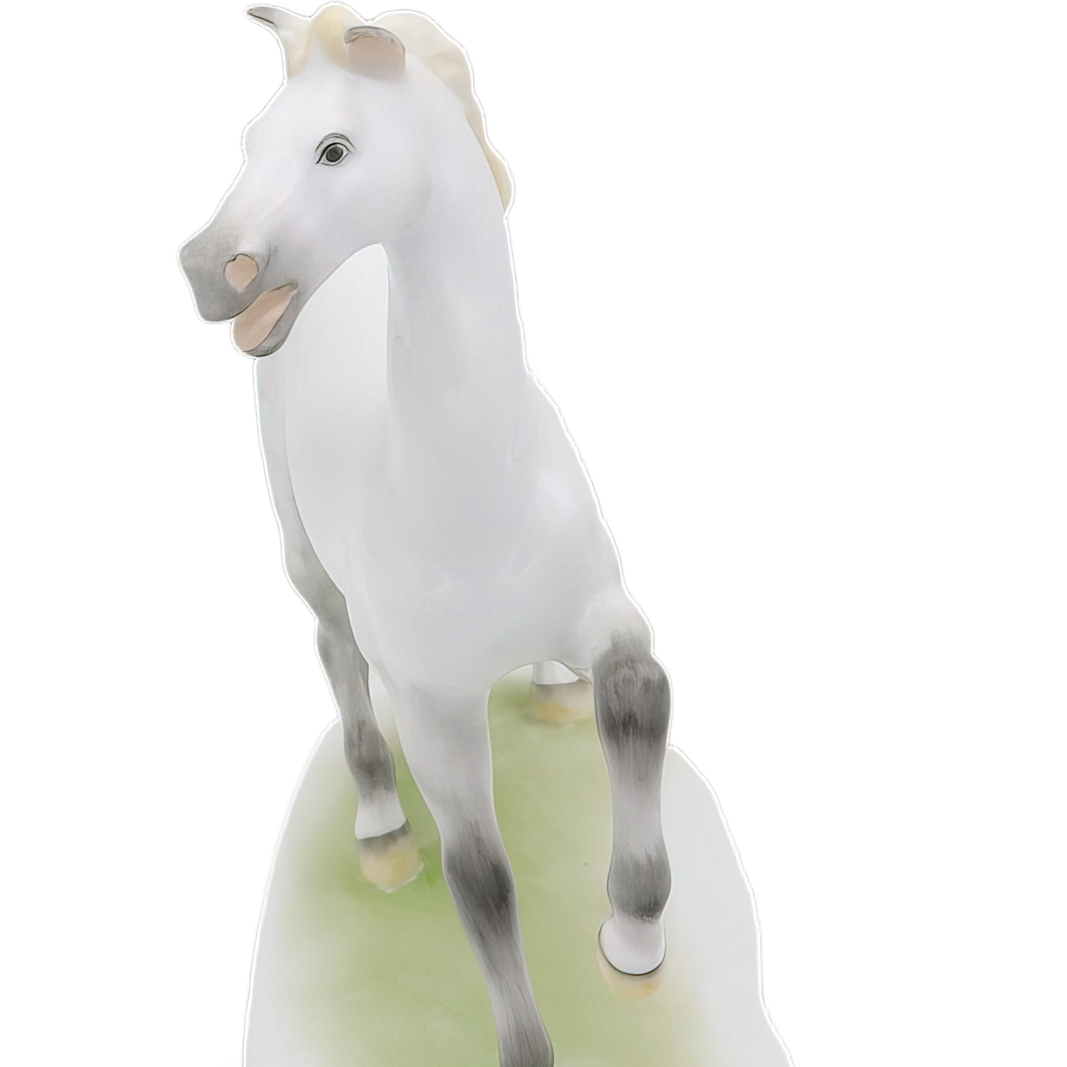 Herend Pferd Porzellan Statue - Ungarn - Handbemalte Reiterfigur - Vintage Herend Fohlen - Sammlerstück Herend Pferd Thumbnail for Herend Pferd Porzellan Statue - Ungarn - Handbemalte Reiterfigur - Vintage Herend Fohlen - Sammlerstück Herend Pferd