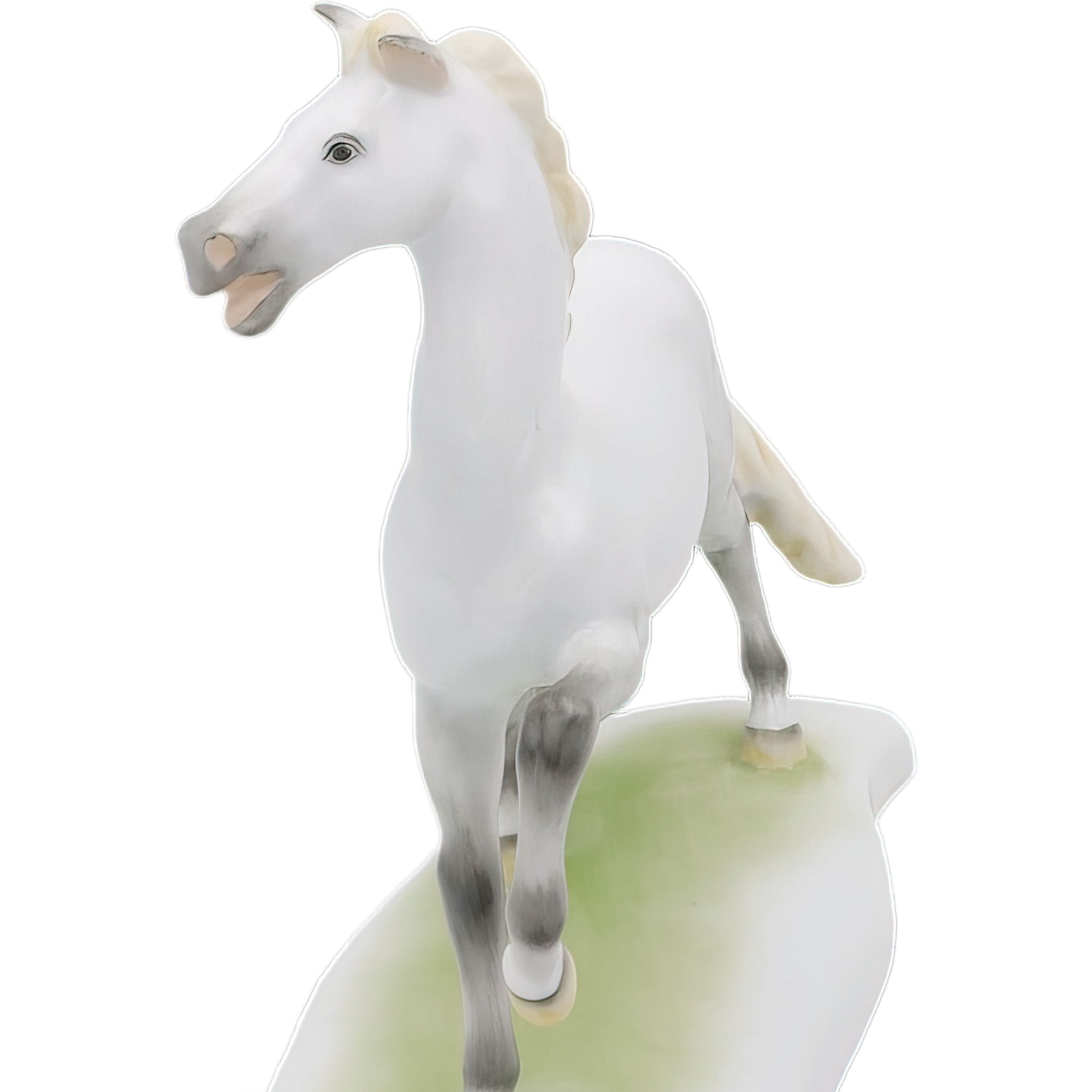 Herend Pferd Porzellan Statue - Ungarn - Handbemalte Reiterfigur - Vintage Herend Fohlen - Sammlerstück Herend Pferd Thumbnail for Herend Pferd Porzellan Statue - Ungarn - Handbemalte Reiterfigur - Vintage Herend Fohlen - Sammlerstück Herend Pferd