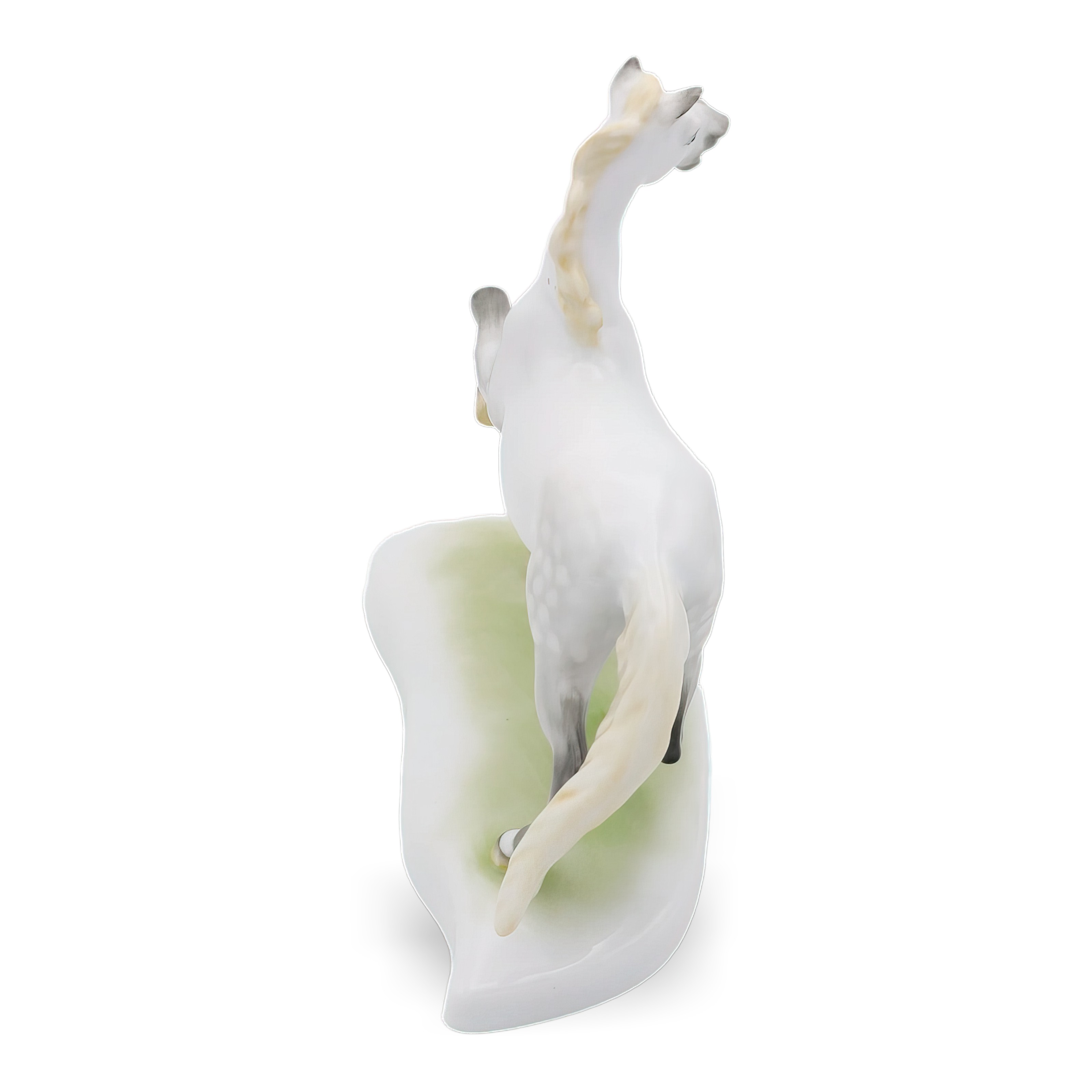 Herend Pferd Porzellan Statue - Ungarn - Handbemalte Reiterfigur - Vintage Herend Fohlen - Sammlerstück Herend Pferd Thumbnail for Herend Pferd Porzellan Statue - Ungarn - Handbemalte Reiterfigur - Vintage Herend Fohlen - Sammlerstück Herend Pferd