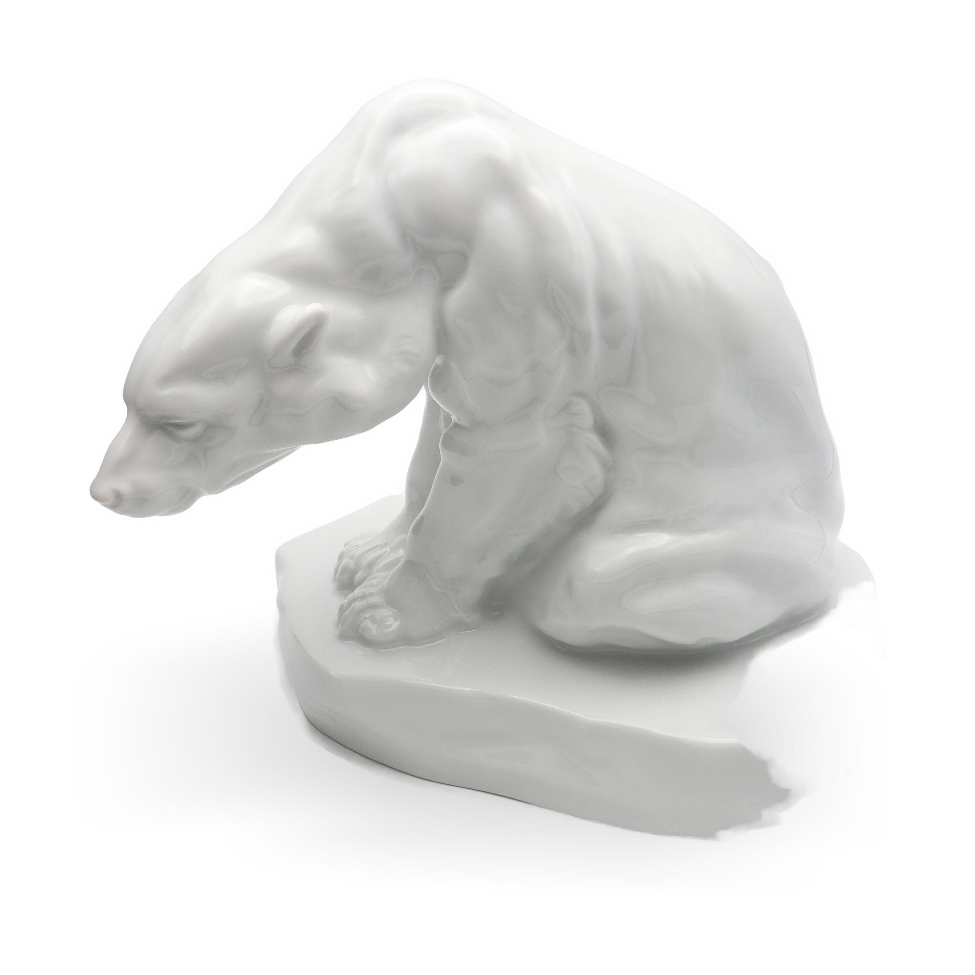 Herend Eisbär - Antike Tierfigur Eisbär Skulptur - Markup Bela 1927 - Ungarisches Porzellan Handbemalt - Vintage Keramiksammlerstück Thumbnail for Herend Eisbär - Antike Tierfigur Eisbär Skulptur - Markup Bela 1927 - Ungarisches Porzellan Handbemalt - Vintage Keramiksammlerstück