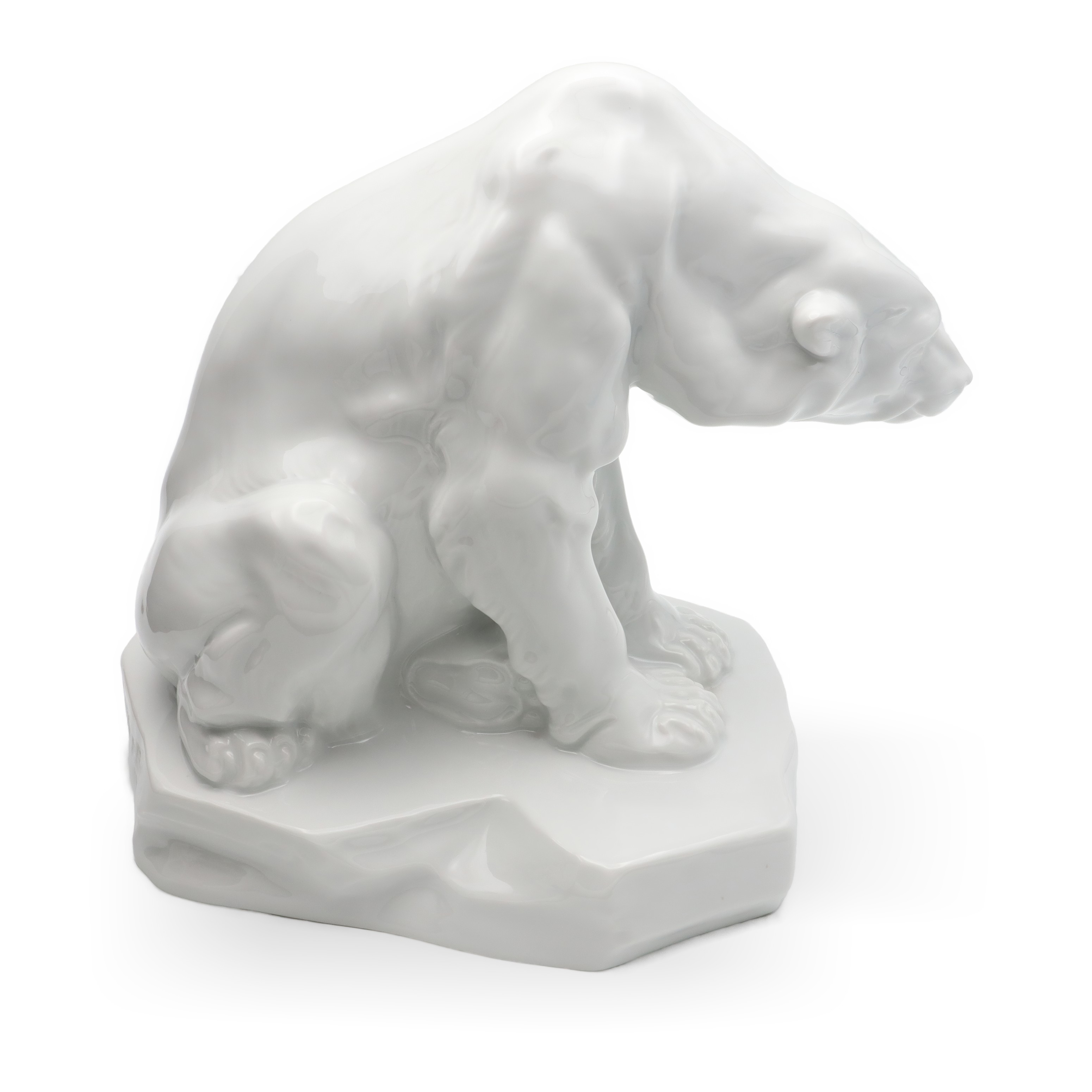 Herend Eisbär - Antike Tierfigur Eisbär Skulptur - Markup Bela 1927 - Ungarisches Porzellan Handbemalt - Vintage Keramiksammlerstück Thumbnail for Herend Eisbär - Antike Tierfigur Eisbär Skulptur - Markup Bela 1927 - Ungarisches Porzellan Handbemalt - Vintage Keramiksammlerstück