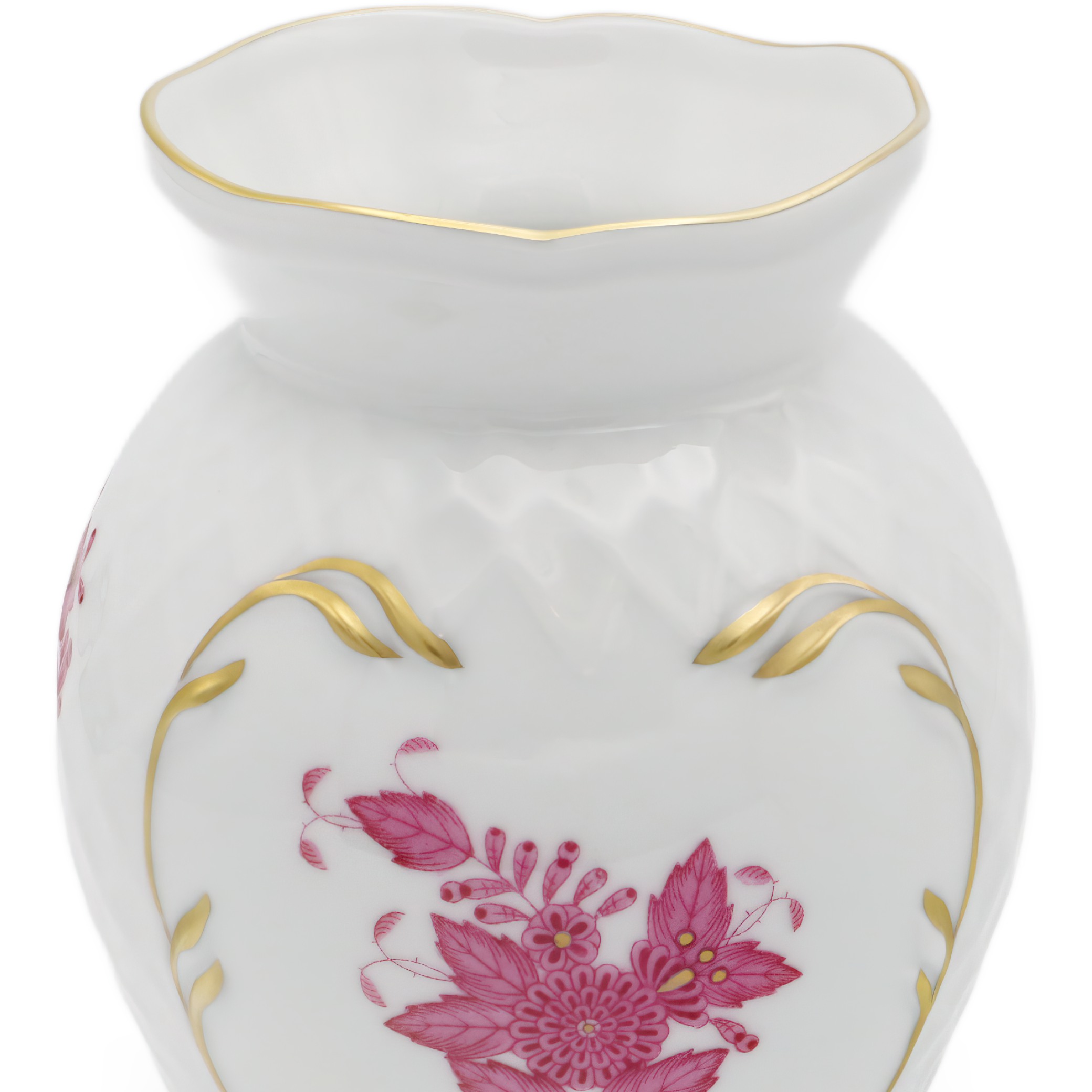 Herend Porzellan Chinese Bouquet Pur Pur Vintage Vase - Queen Victoria Muster - Ungarn - Handbemalt - Blumenmotiv - Seltenes Sammlerstück Thumbnail for Herend Porzellan Chinese Bouquet Pur Pur Vintage Vase - Queen Victoria Muster - Ungarn - Handbemalt - Blumenmotiv - Seltenes Sammlerstück