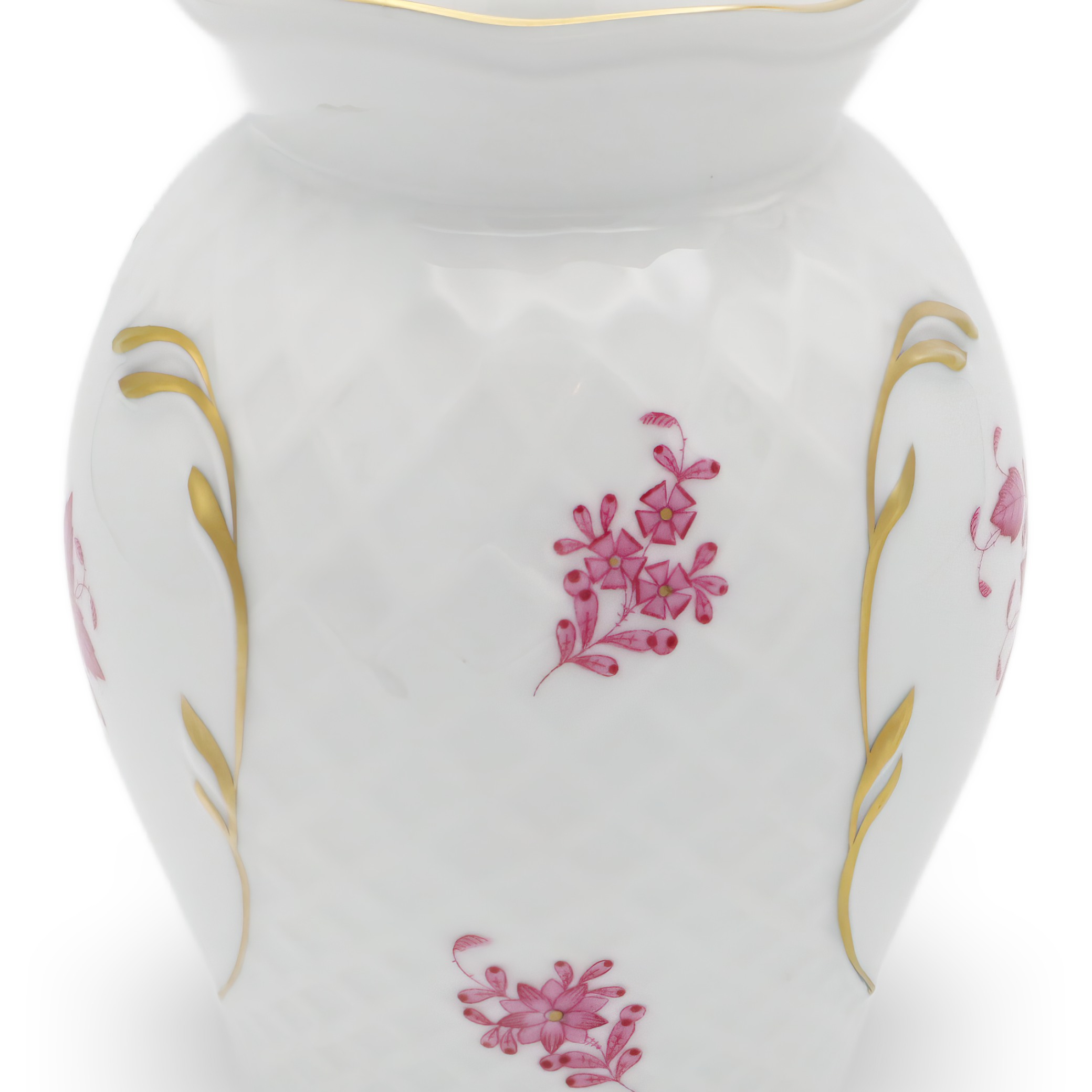Herend Porzellan Chinese Bouquet Pur Pur Vintage Vase - Queen Victoria Muster - Ungarn - Handbemalt - Blumenmotiv - Seltenes Sammlerstück Thumbnail for Herend Porzellan Chinese Bouquet Pur Pur Vintage Vase - Queen Victoria Muster - Ungarn - Handbemalt - Blumenmotiv - Seltenes Sammlerstück