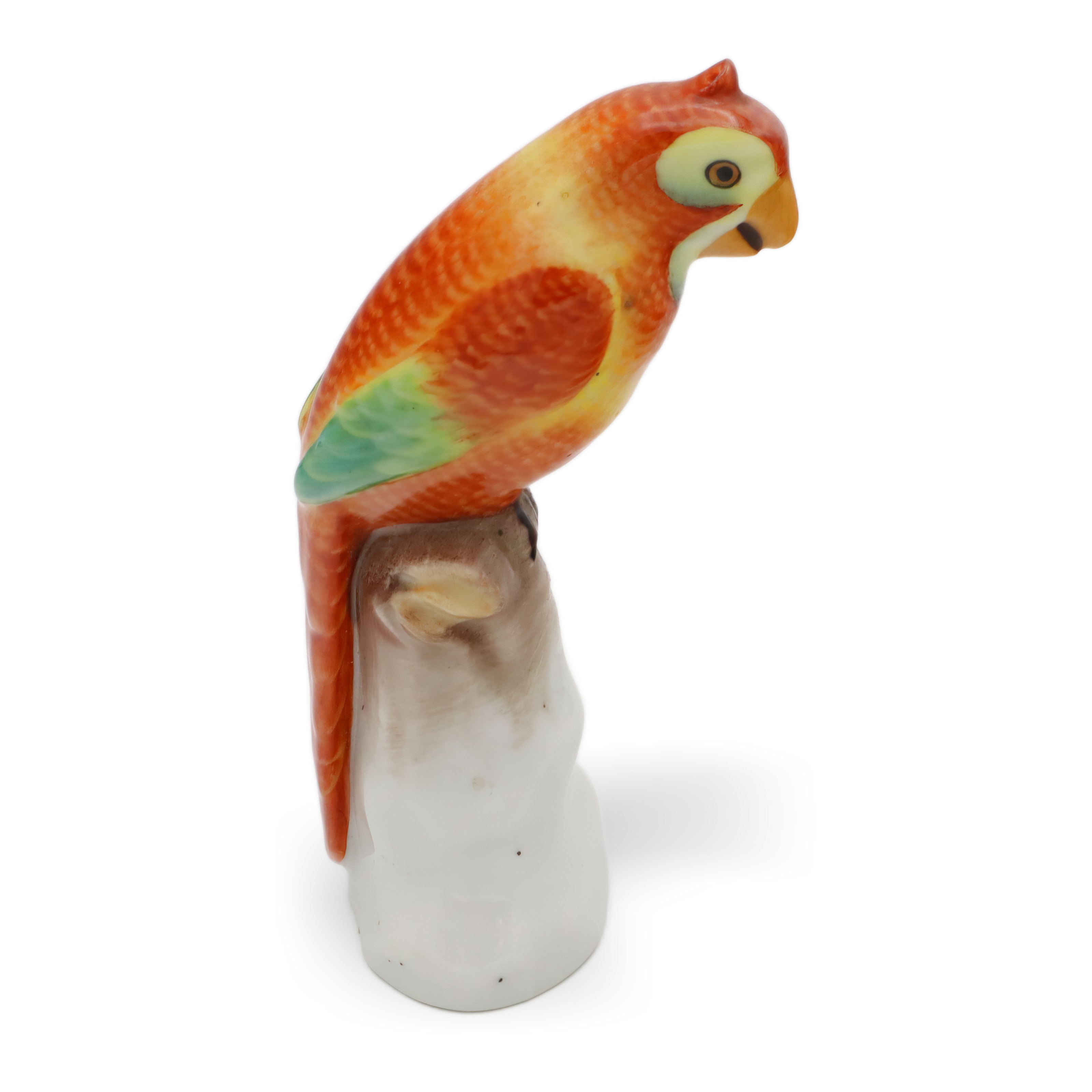 Herend Roter Papagei Figur - Handbemalt - Klassisch - Rothschild Vogel - Ungarisches Porzellan - Vintage Tier Sammlerstück - Seltene Herend Kunst Thumbnail for Herend Roter Papagei Figur - Handbemalt - Klassisch - Rothschild Vogel - Ungarisches Porzellan - Vintage Tier Sammlerstück - Seltene Herend Kunst