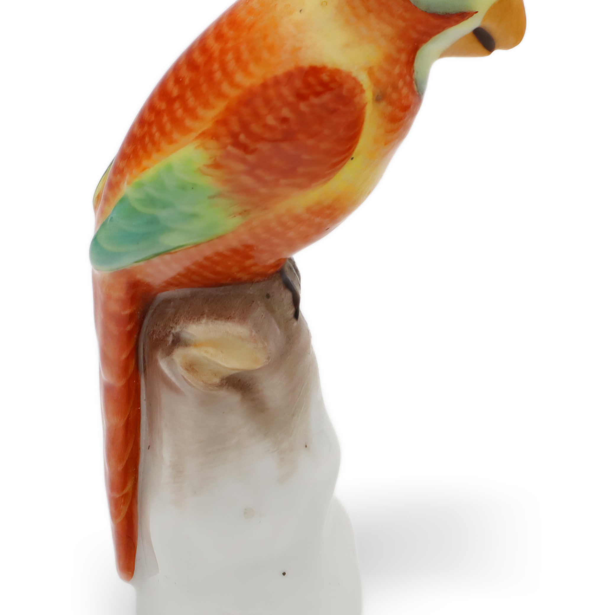 Herend Roter Papagei Figur - Handbemalt - Klassisch - Rothschild Vogel - Ungarisches Porzellan - Vintage Tier Sammlerstück - Seltene Herend Kunst Thumbnail for Herend Roter Papagei Figur - Handbemalt - Klassisch - Rothschild Vogel - Ungarisches Porzellan - Vintage Tier Sammlerstück - Seltene Herend Kunst