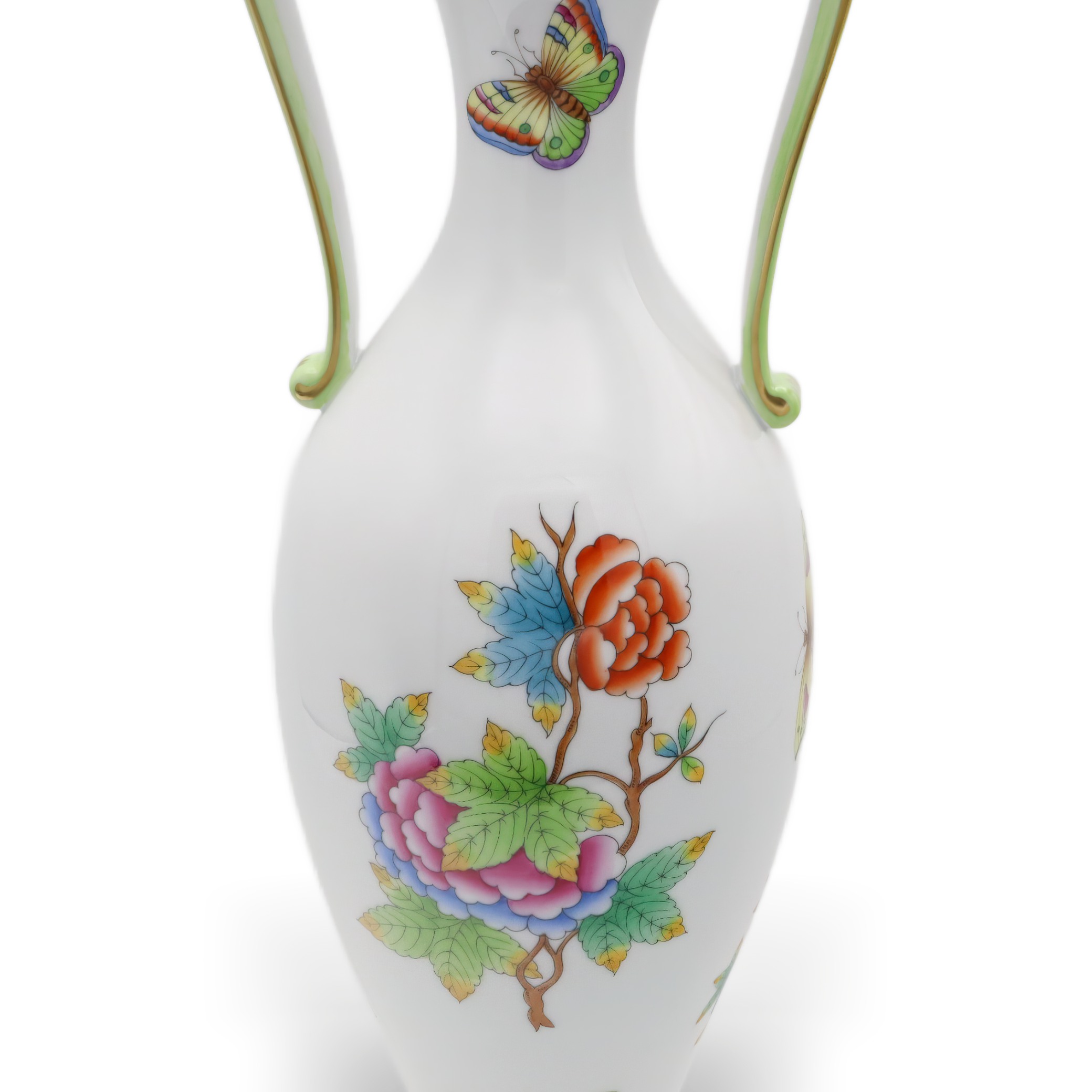 Herend Victoria Amphorenvase - Handbemaltes Porzellan - Große Klassische Vase Thumbnail for Herend Victoria Amphorenvase - Handbemaltes Porzellan - Große Klassische Vase