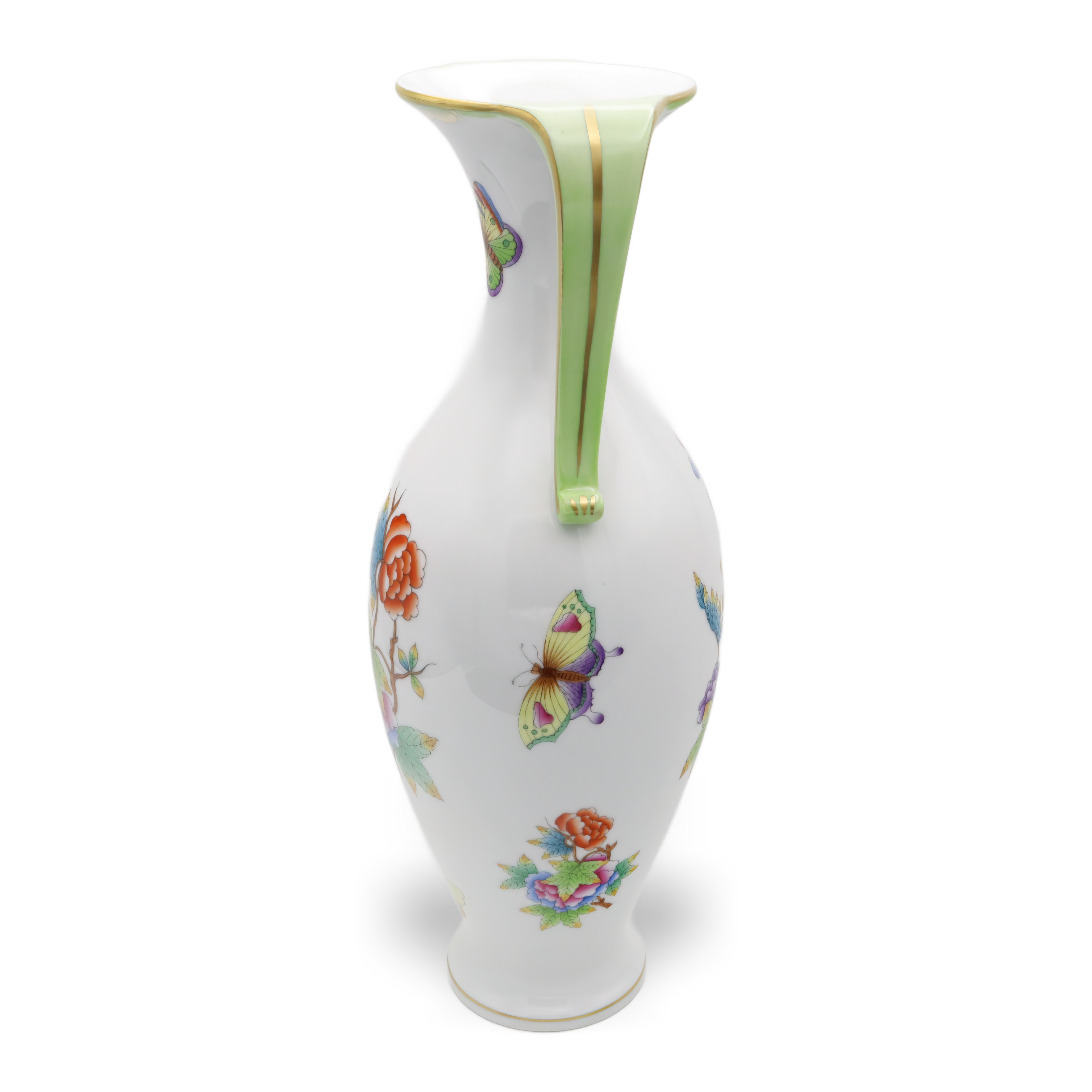 Herend Victoria Amphorenvase - Handbemaltes Porzellan - Große Klassische Vase Thumbnail for Herend Victoria Amphorenvase - Handbemaltes Porzellan - Große Klassische Vase