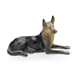 Holloházi Porzellan Hund - Handbemalt - Ungarischer Vizsla Figur - Vintage Tierstatue - Mid-Century Sammler-Dekor