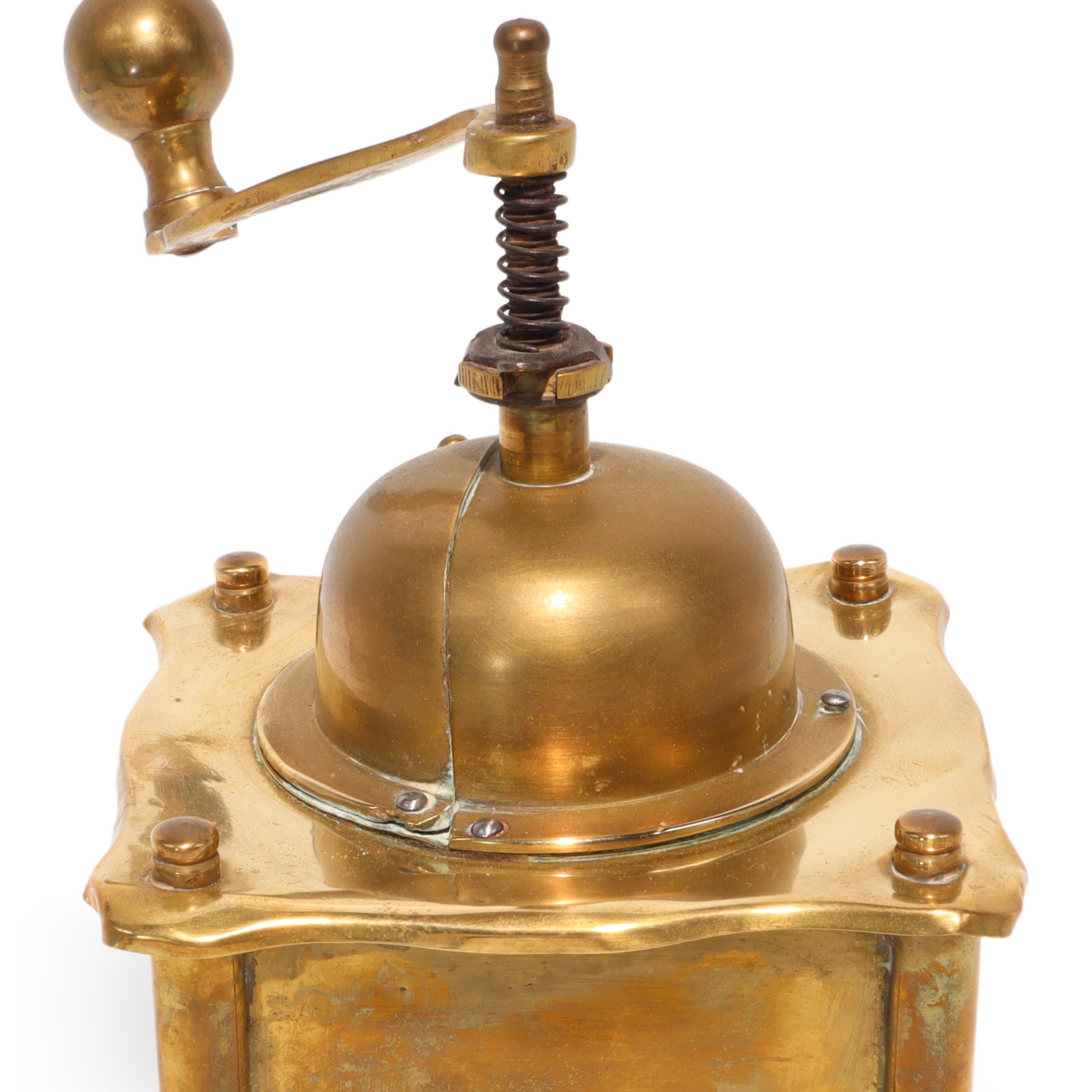 Antike Kaffeemühle Aus Bronze - Magus – Handkurbelmühle Thumbnail for Antike Kaffeemühle Aus Bronze - Magus – Handkurbelmühle