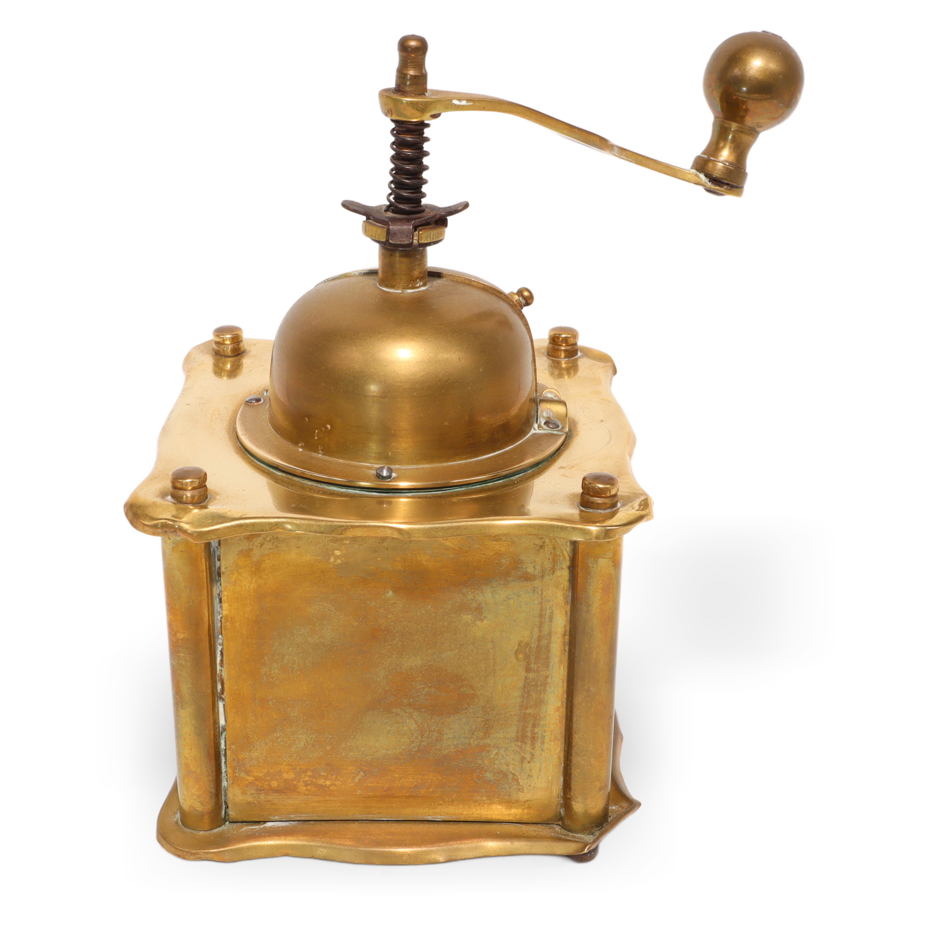 Antike Kaffeemühle Aus Bronze - Magus – Handkurbelmühle Thumbnail for Antike Kaffeemühle Aus Bronze - Magus – Handkurbelmühle