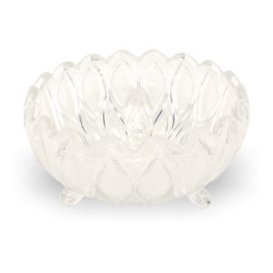 Kristallglas Schale - Böhmisch - Handgeschliffen - Vintage-Schale