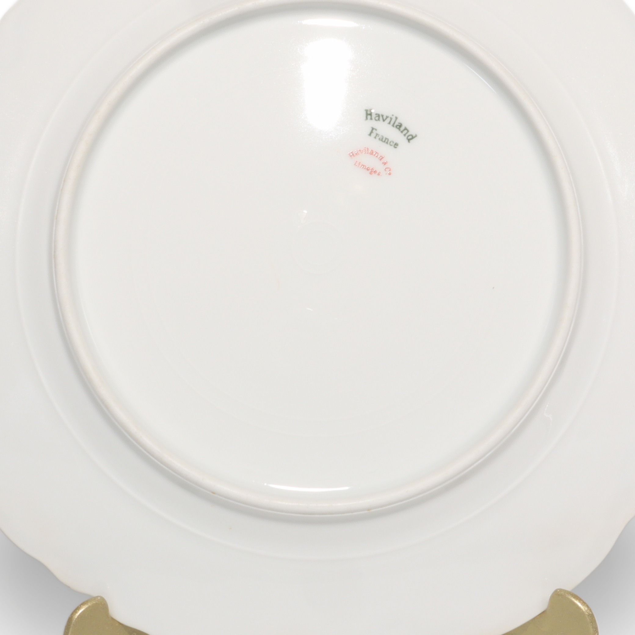 Haviland Dekorative Platte - Limoges Frankreich - Viktorianisches Porzellan Thumbnail for Haviland Dekorative Platte - Limoges Frankreich - Viktorianisches Porzellan