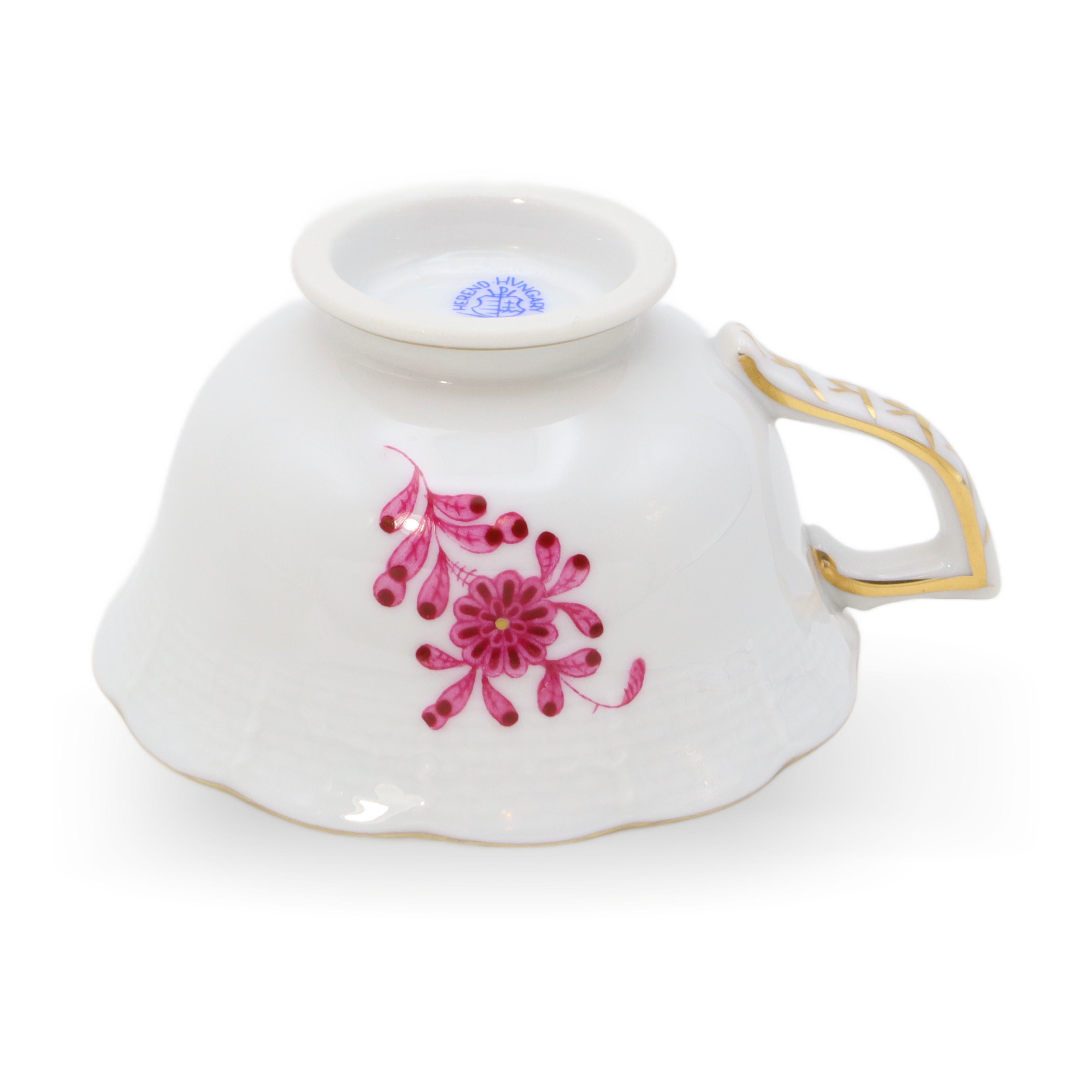 Herend Apponyi Purpur Mocca - Espresso Tassen Untertassen Set - Handbemaltes Porzellan - Ungarn Thumbnail for Herend Apponyi Purpur Mocca - Espresso Tassen Untertassen Set - Handbemaltes Porzellan - Ungarn