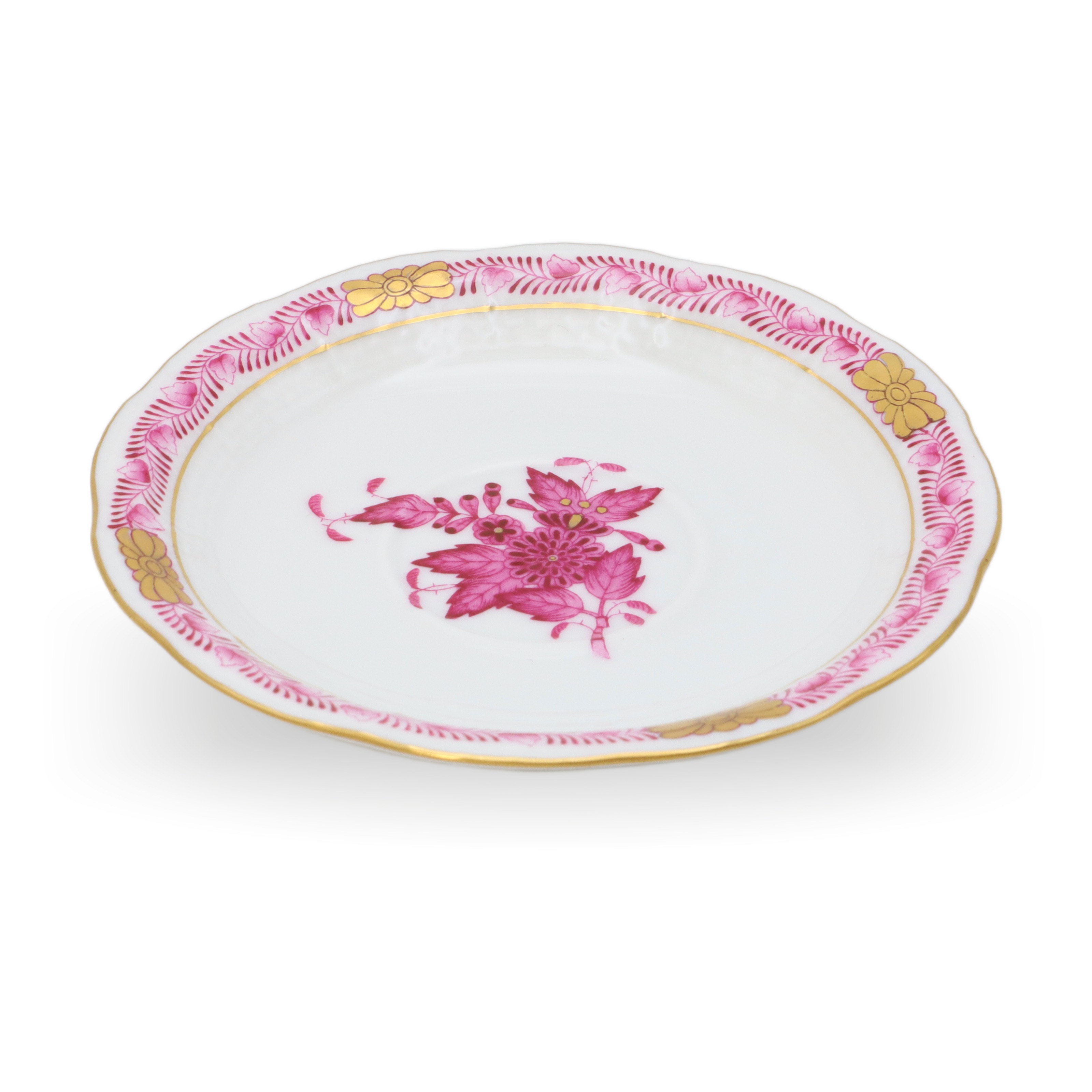 Herend Apponyi Purpur Mocca - Espresso Tassen Untertassen Set - Handbemaltes Porzellan - Ungarn Thumbnail for Herend Apponyi Purpur Mocca - Espresso Tassen Untertassen Set - Handbemaltes Porzellan - Ungarn