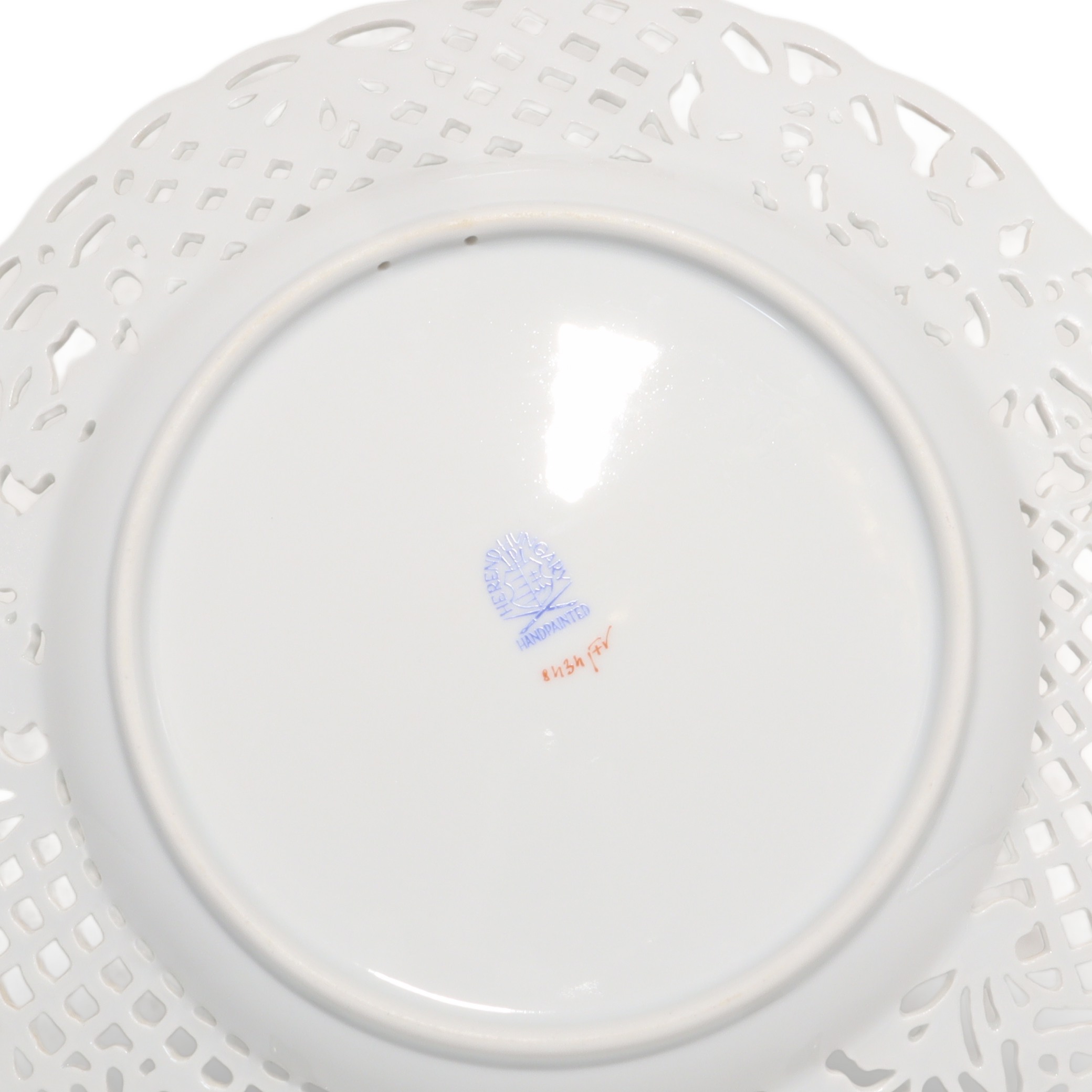 Herend Indian Basket Green - Durchbrochener - Großer Teller - Porzellan - Dekorative Prunkschale Thumbnail for Herend Indian Basket Green - Durchbrochener - Großer Teller - Porzellan - Dekorative Prunkschale