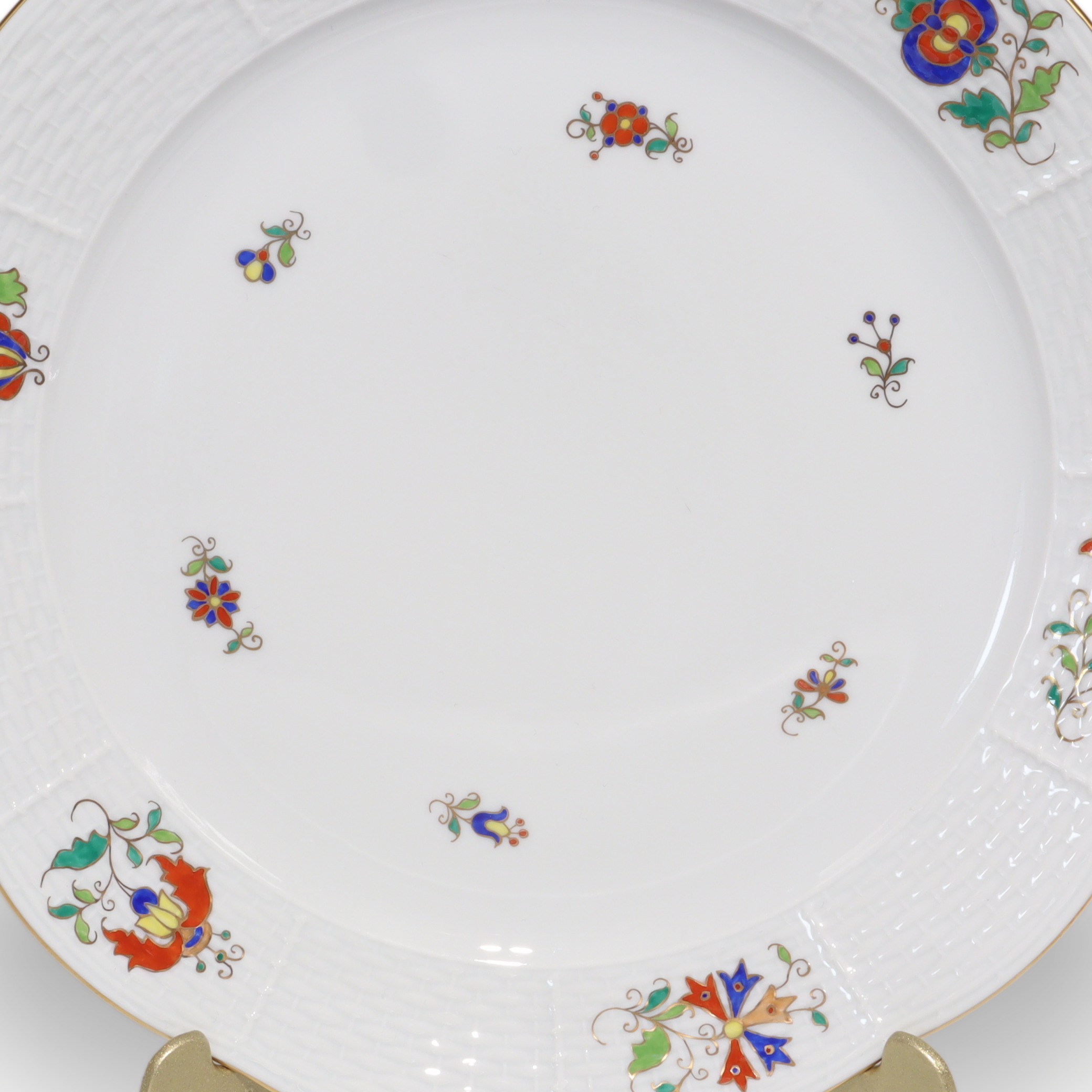 Herend MHG Motifs Hongrois Teller - Hungarian Porcelain Collectible Thumbnail for Herend MHG Motifs Hongrois Teller - Hungarian Porcelain Collectible