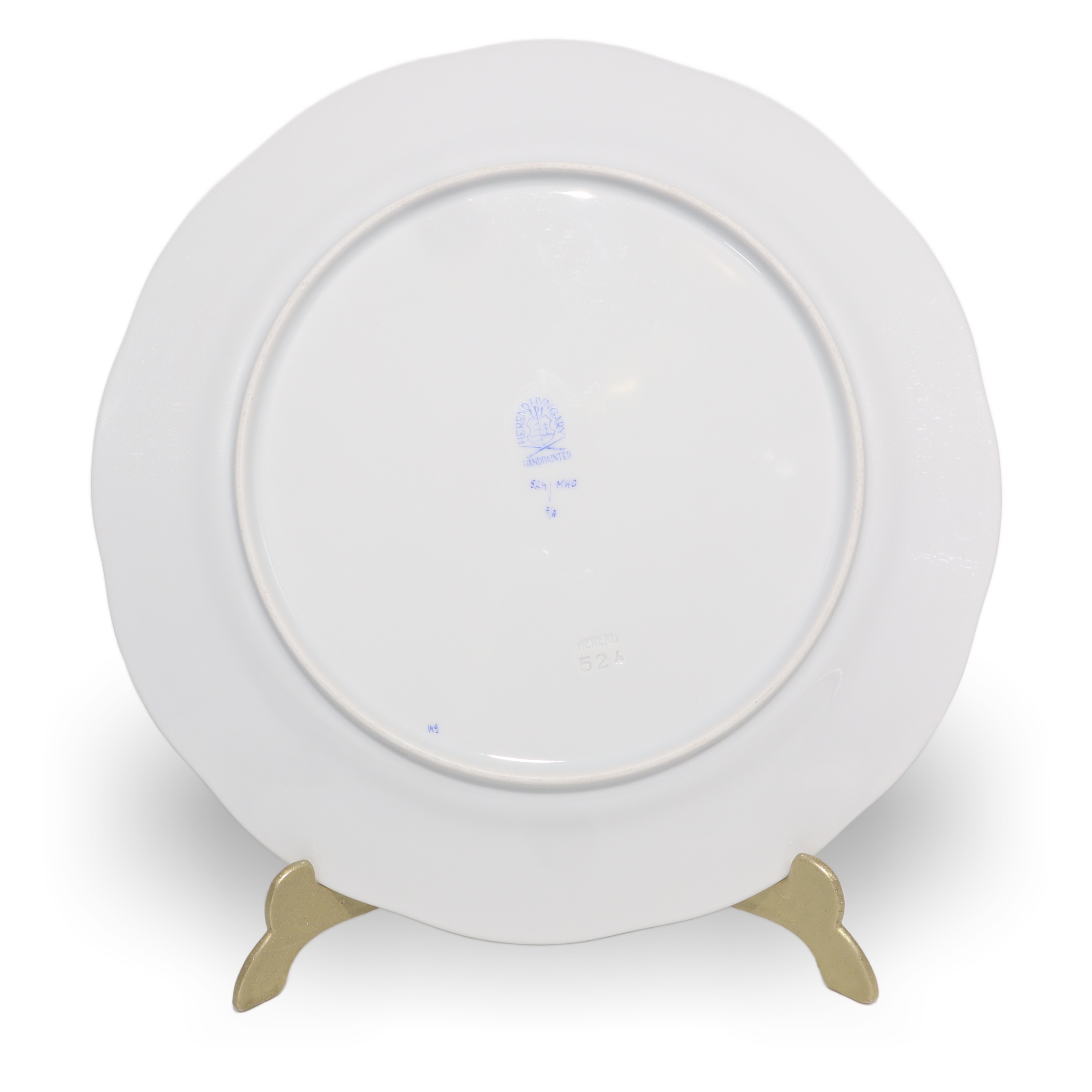 Herend MHG Motifs Hongrois Teller - Hungarian Porcelain Collectible Thumbnail for Herend MHG Motifs Hongrois Teller - Hungarian Porcelain Collectible