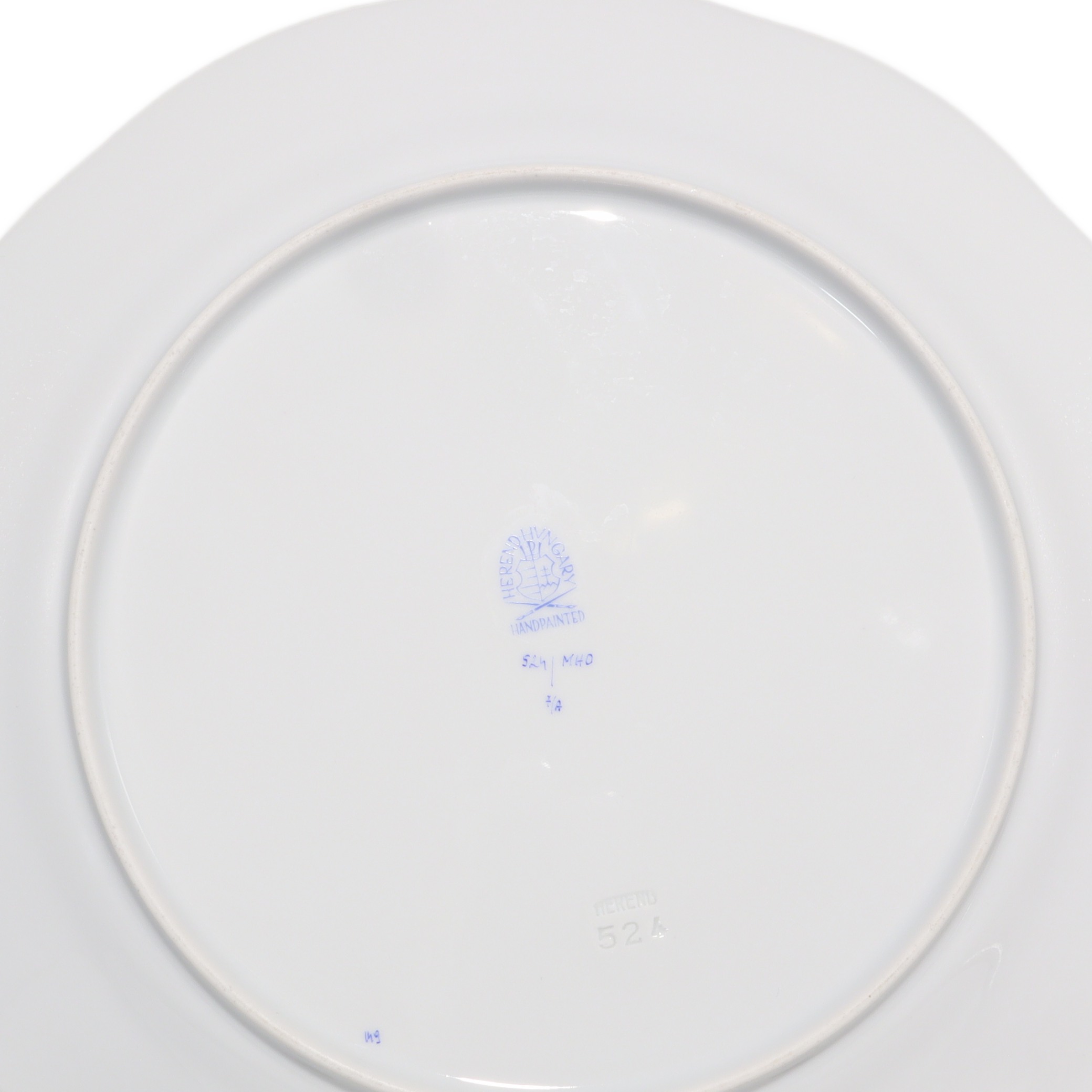 Herend MHG Motifs Hongrois Teller - Hungarian Porcelain Collectible Thumbnail for Herend MHG Motifs Hongrois Teller - Hungarian Porcelain Collectible