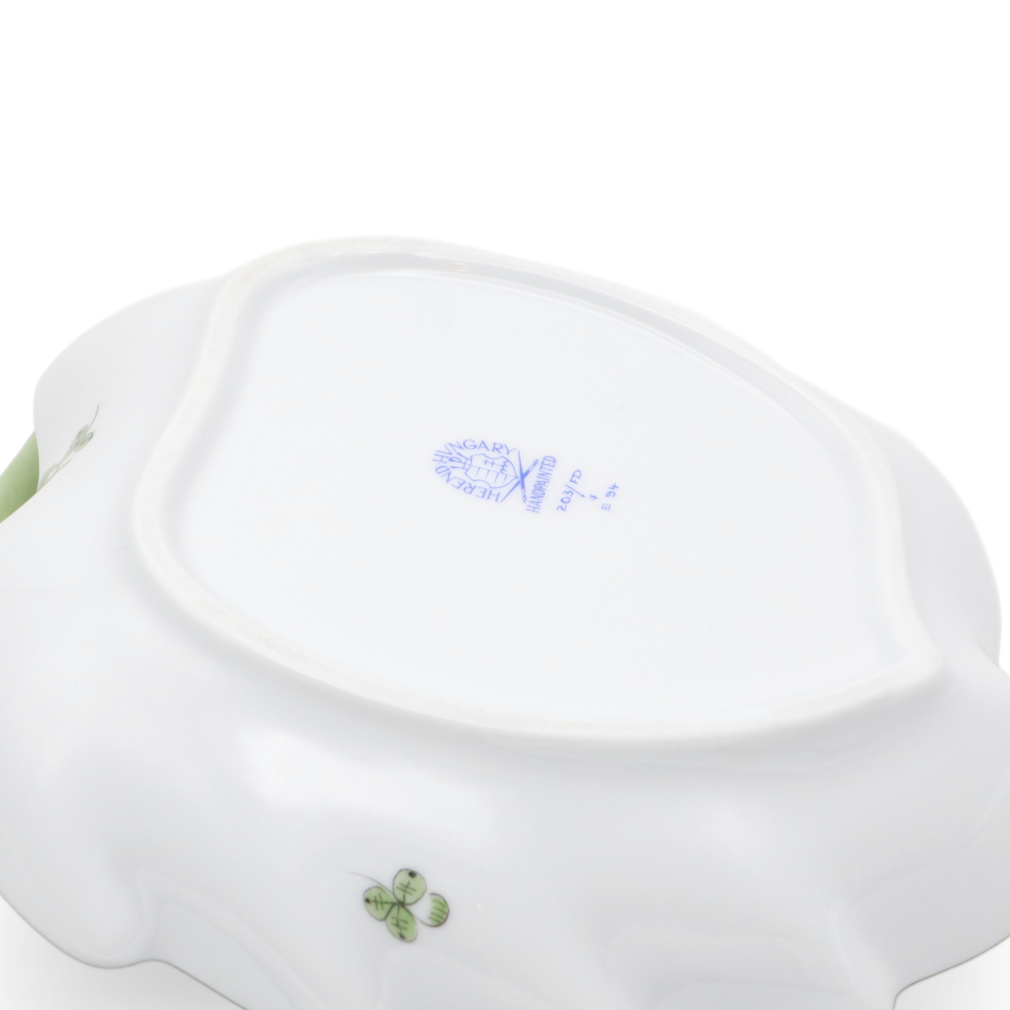 Herend Multi Color Indian Basket Leaf Tray - Ungarn - Porzellanschale Thumbnail for Herend Multi Color Indian Basket Leaf Tray - Ungarn - Porzellanschale