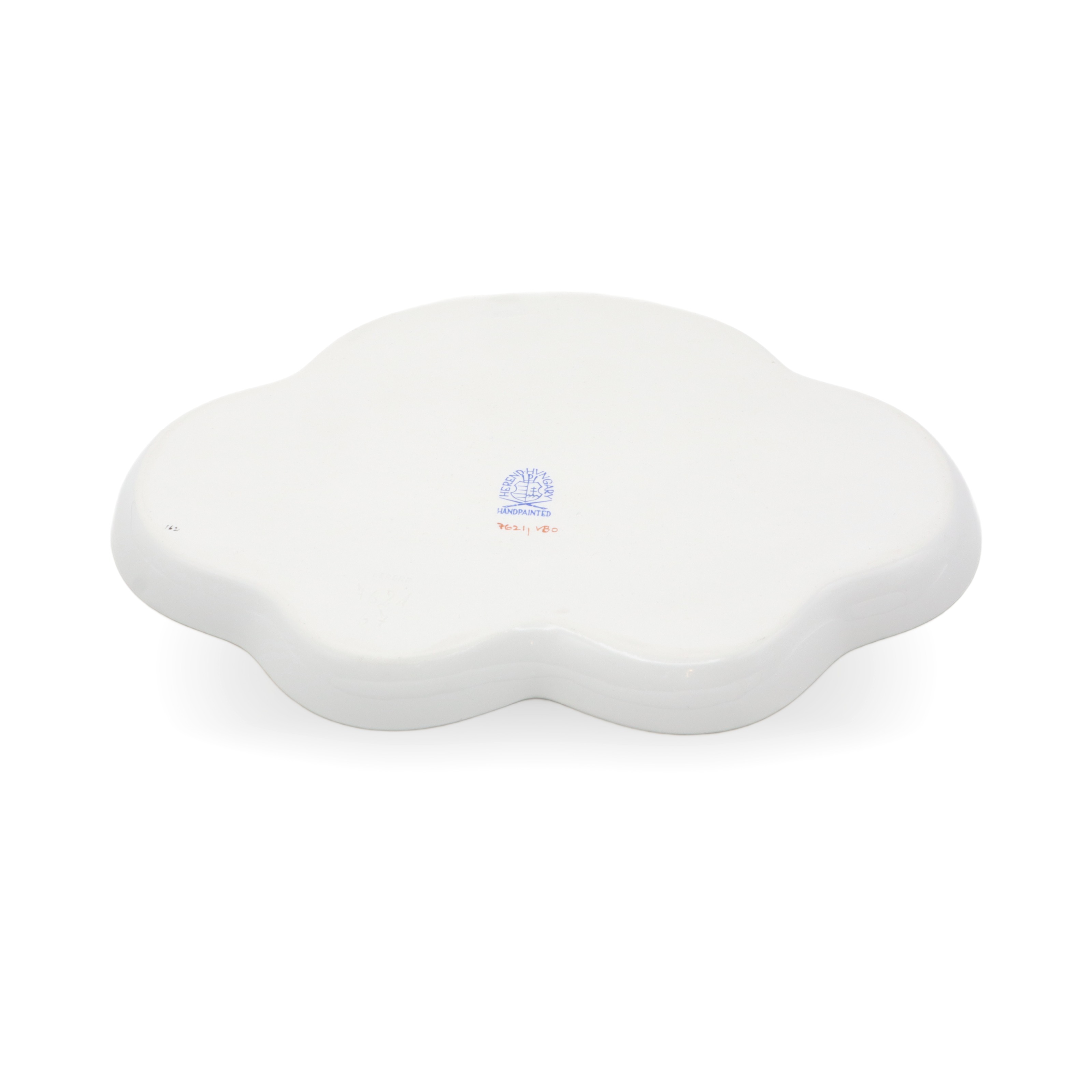 Herend Queen Victoria Geschwungenes Tablett - Handbemaltes Porzellan - Schmetterlingsmotiv - Ungarisches Fine China - Vintage Servierplatte Thumbnail for Herend Queen Victoria Geschwungenes Tablett - Handbemaltes Porzellan - Schmetterlingsmotiv - Ungarisches Fine China - Vintage Servierplatte