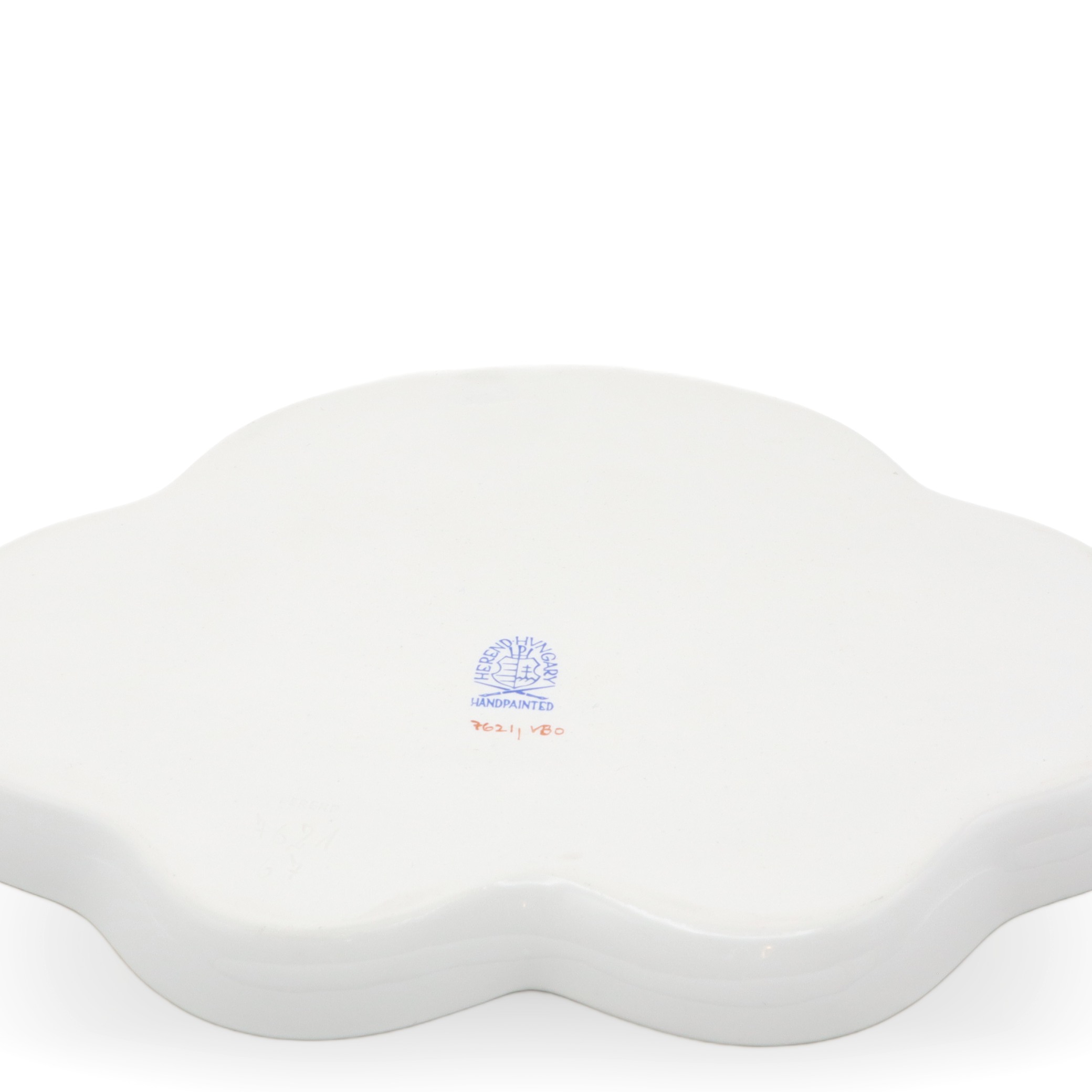 Herend Queen Victoria Geschwungenes Tablett - Handbemaltes Porzellan - Schmetterlingsmotiv - Ungarisches Fine China - Vintage Servierplatte Thumbnail for Herend Queen Victoria Geschwungenes Tablett - Handbemaltes Porzellan - Schmetterlingsmotiv - Ungarisches Fine China - Vintage Servierplatte