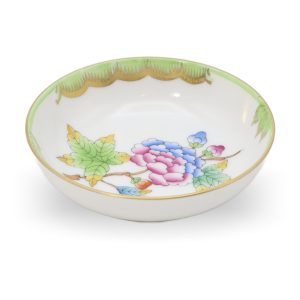 Herend Queen Victoria Kleine Schmuckschale - Porzellan Schale - Schmetterlingsmotiv