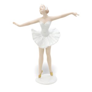 Wallendorf Ballerina - Schaubach Kunst Porzellanfigur - 1764 - Vintage Deutsche Balletttänzerin Statue