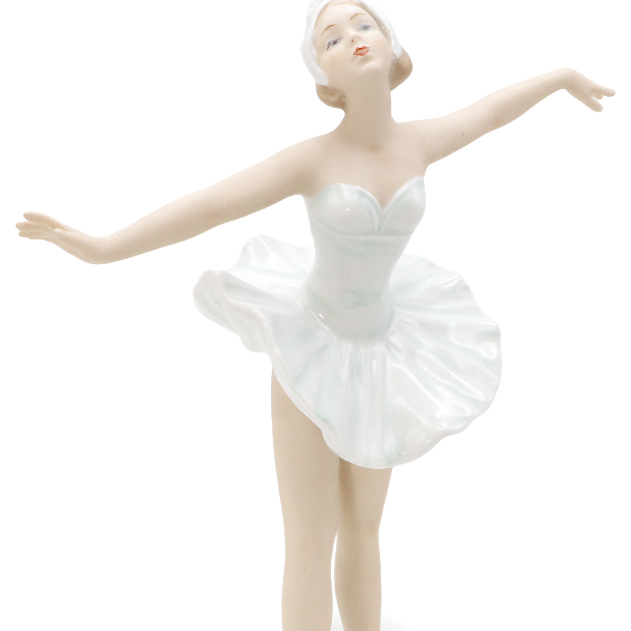 Wallendorf Ballerina - Schaubach Kunst Porzellanfigur - 1764 - Vintage Deutsche Balletttänzerin Statue Thumbnail for Wallendorf Ballerina - Schaubach Kunst Porzellanfigur - 1764 - Vintage Deutsche Balletttänzerin Statue