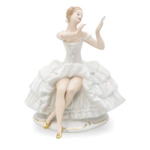 Wallendorf Ballerina - Schaubach Kunst Vintage Porzellanfigur Aus Deutschland