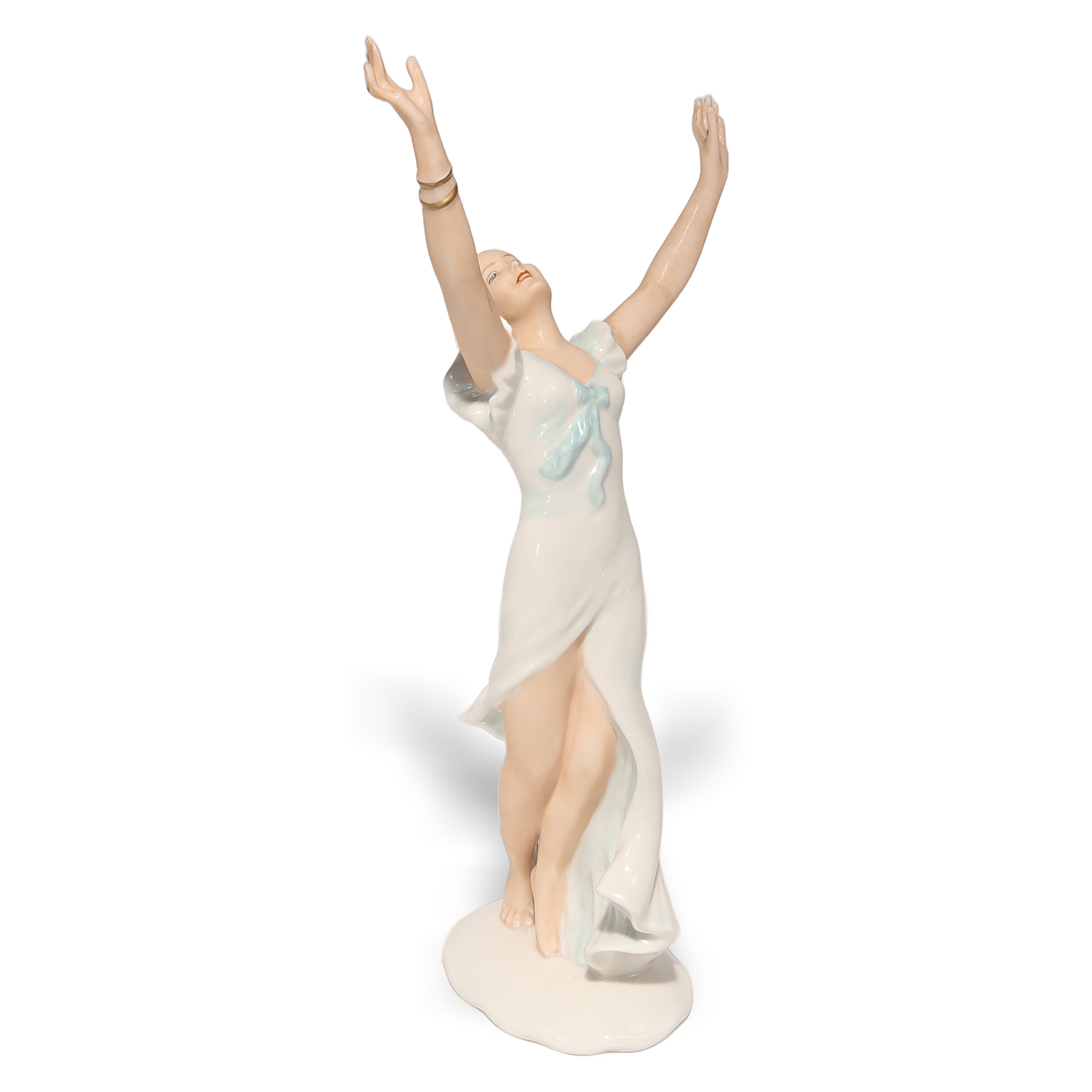 Heinz Schaubach Ballerina Art Deco Porzellanfigur - Deutsche Vintage-Sammlerfigur Thumbnail for Heinz Schaubach Ballerina Art Deco Porzellanfigur - Deutsche Vintage-Sammlerfigur