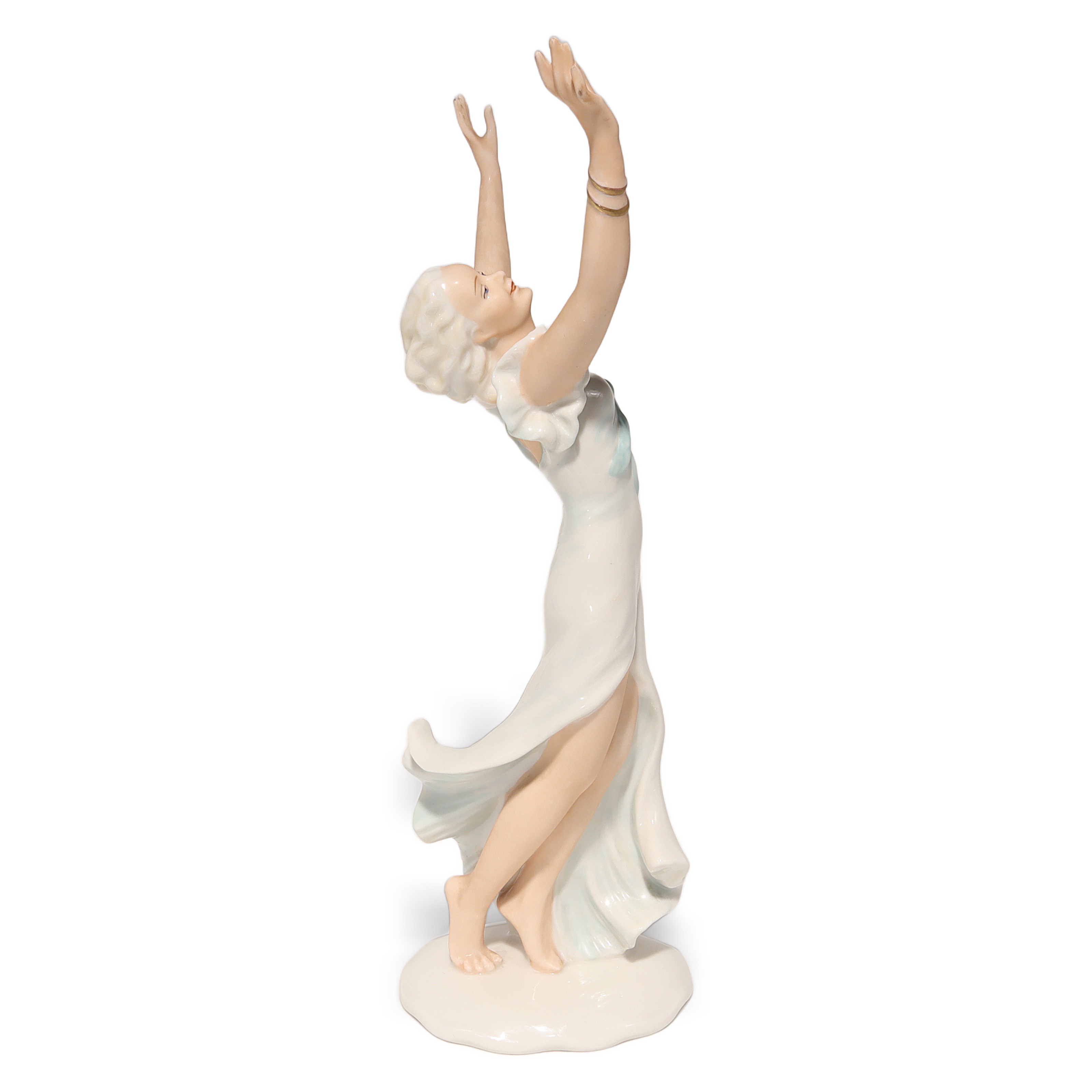 Heinz Schaubach Ballerina Art Deco Porzellanfigur - Deutsche Vintage-Sammlerfigur Thumbnail for Heinz Schaubach Ballerina Art Deco Porzellanfigur - Deutsche Vintage-Sammlerfigur